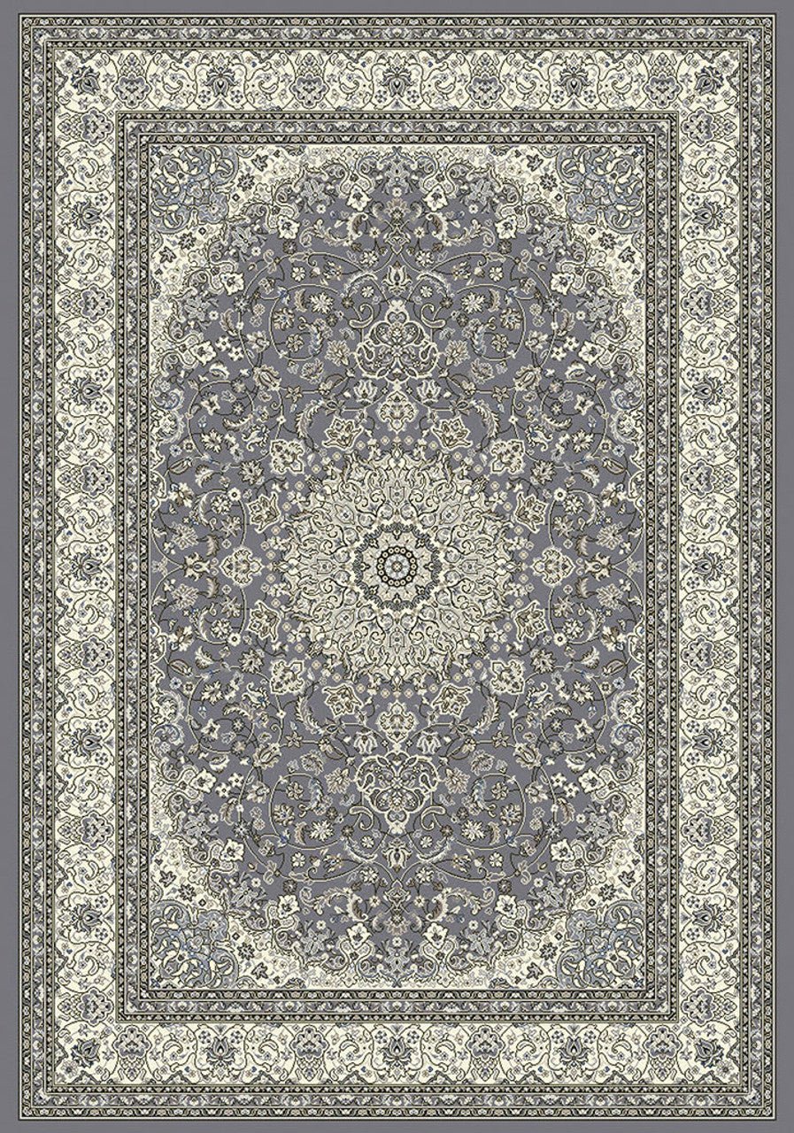 Dynamic Rugs Ancient Garden 57119 Grey Cream Traditional Machine - Made Rug - Rugs - Dynamic Rugs - Atlanta Designer Rugs