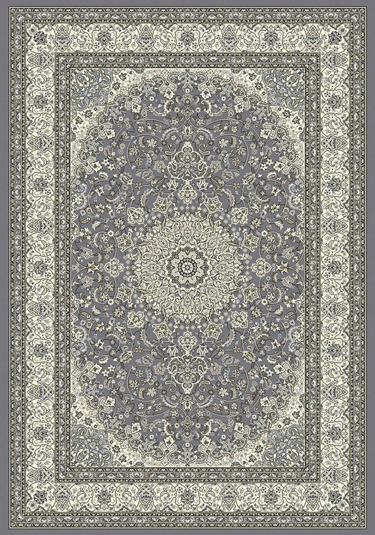 Dynamic Rugs Ancient Garden 57119 Grey Cream Traditional Machine - Made Rug - Rugs - Dynamic Rugs - Atlanta Designer Rugs