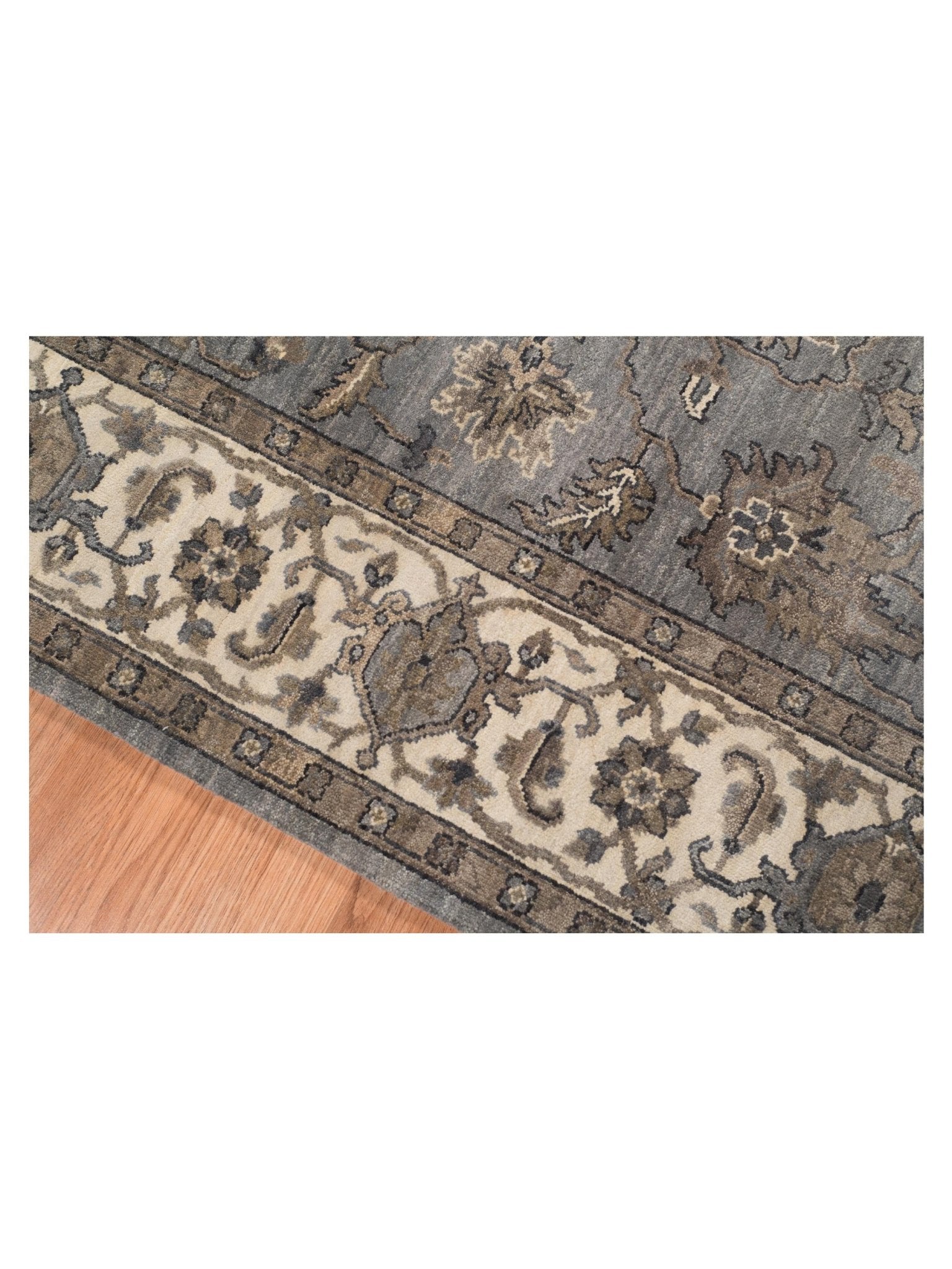 Limited Sophie PRT - 223 GRAY Traditional Knotted Rug - Rugs - Limited - Atlanta Designer Rugs