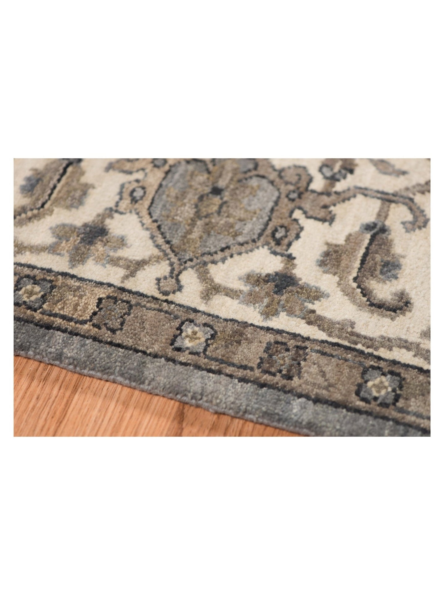 Limited Sophie PRT - 223 GRAY Traditional Knotted Rug - Rugs - Limited - Atlanta Designer Rugs