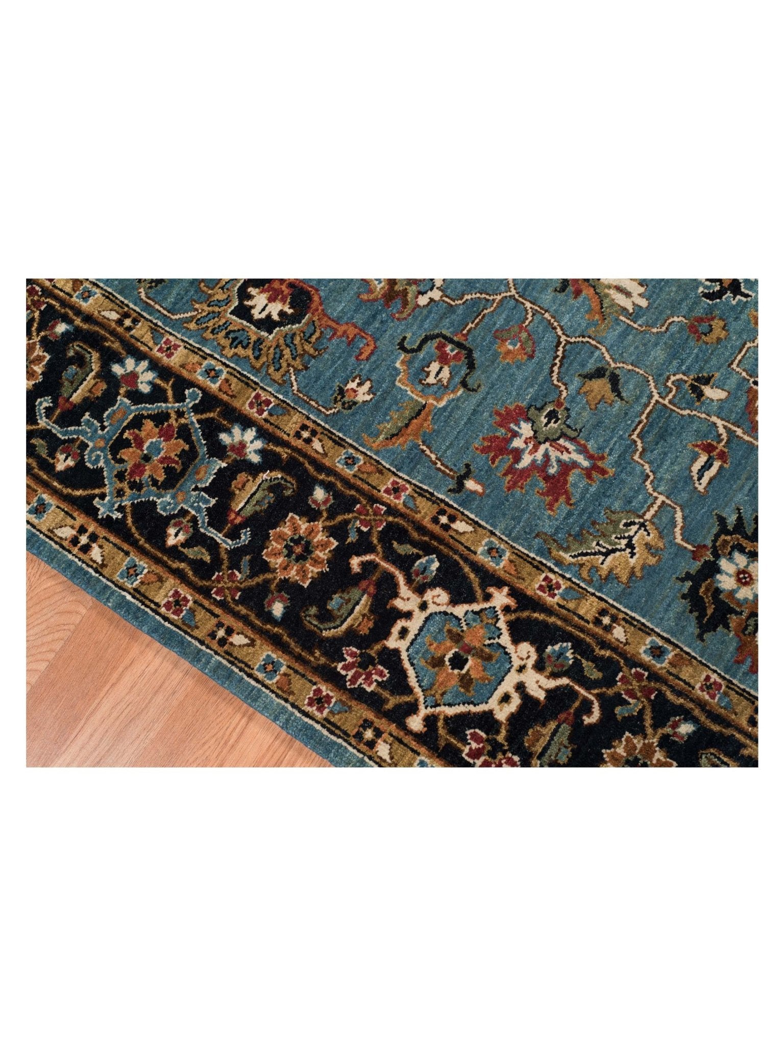 Limited Sophie PRT - 224 TURQUOISE Traditional Knotted Rug - Rugs - Limited - Atlanta Designer Rugs