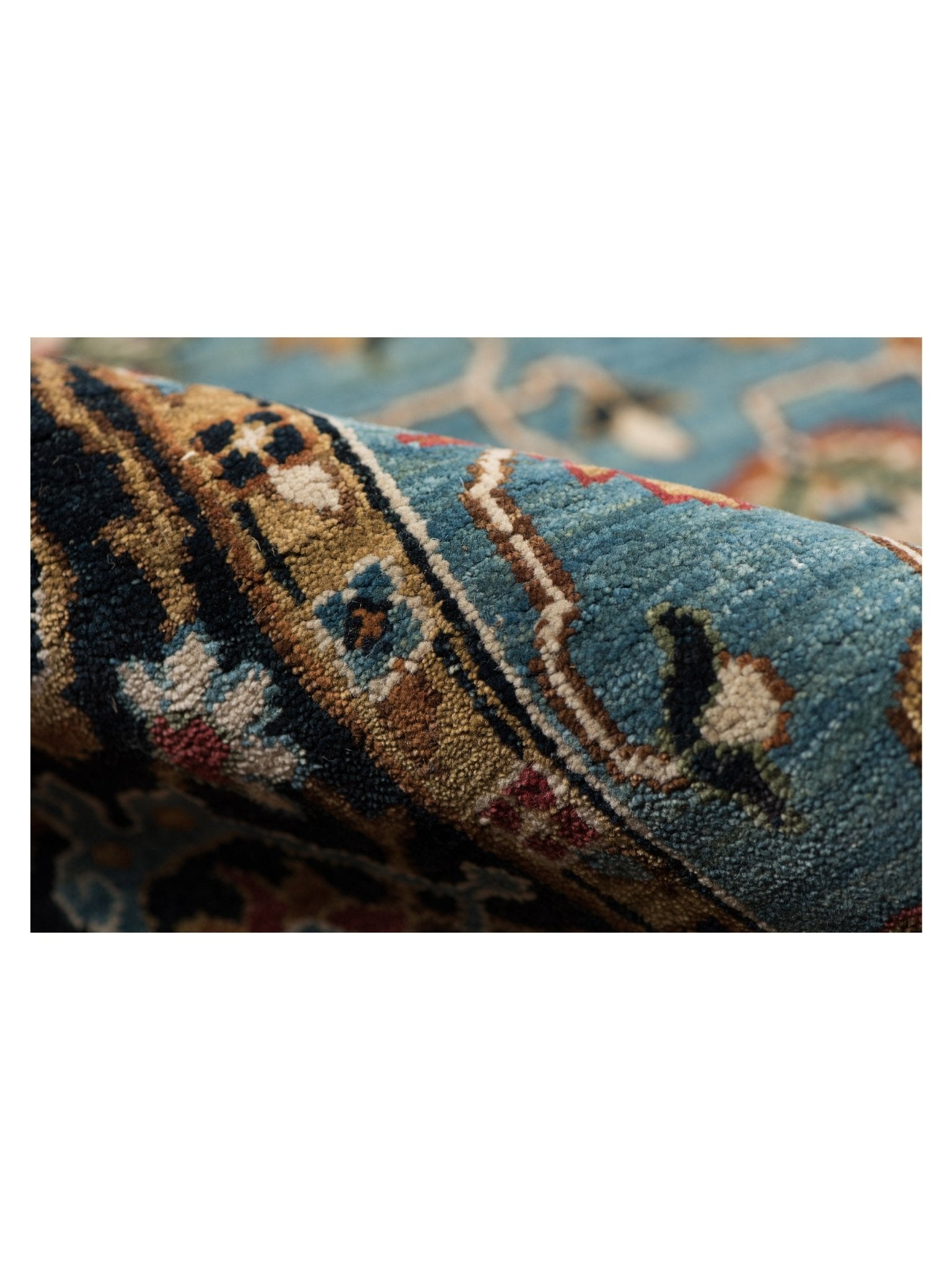 Limited Sophie PRT - 224 TURQUOISE Traditional Knotted Rug - Rugs - Limited - Atlanta Designer Rugs