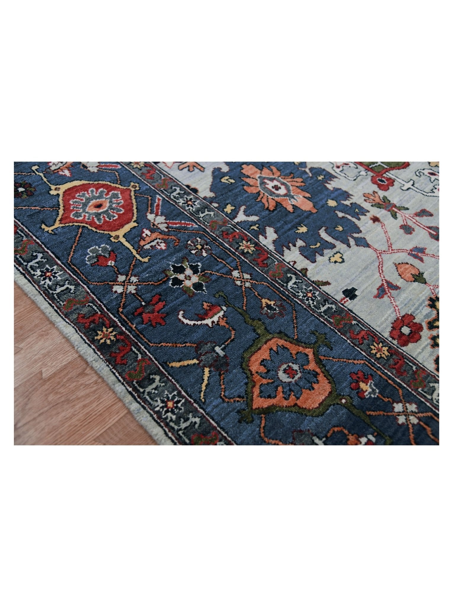 Limited Sophie PRT - 501 SKY BLUE DENIM Traditional Knotted Rug - Rugs - Limited - Atlanta Designer Rugs