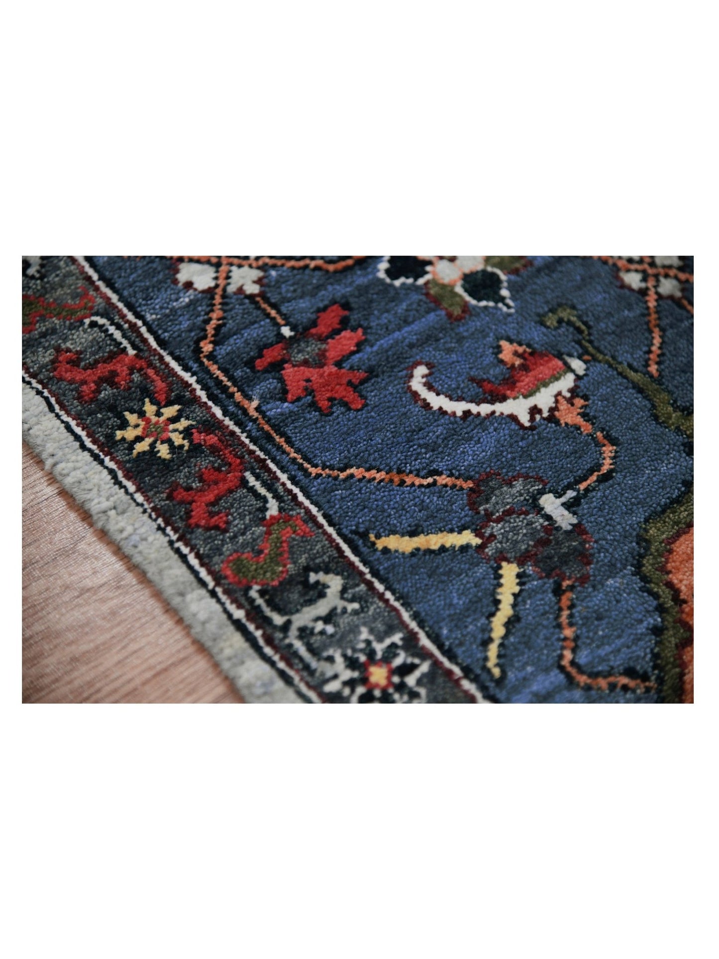 Limited Sophie PRT - 501 SKY BLUE DENIM Traditional Knotted Rug - Rugs - Limited - Atlanta Designer Rugs