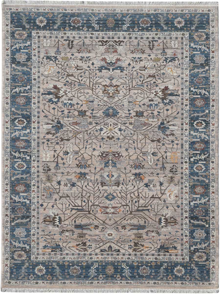 Limited Dolly DA - 204 Beige NAVY Traditional Machinemade Rug - Rugs - Limited - Atlanta Designer Rugs