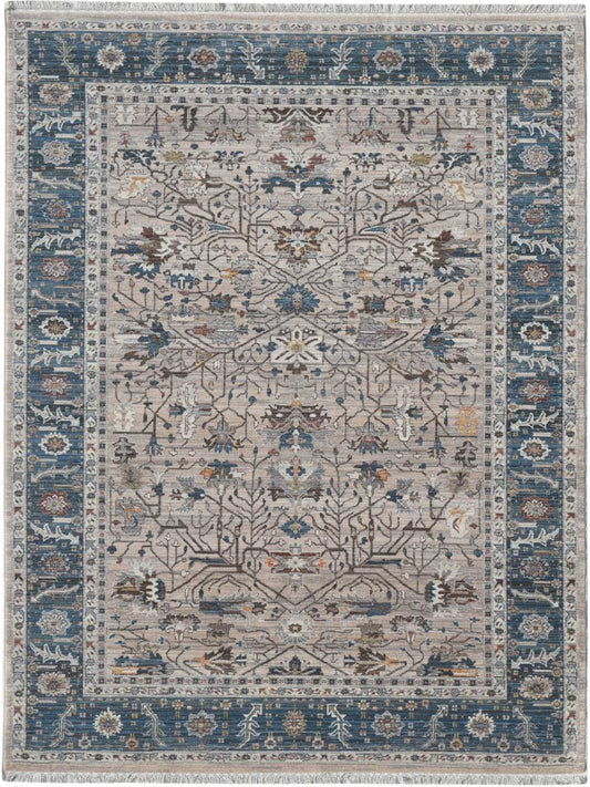 Limited Dolly DA - 204 Beige NAVY Traditional Machinemade Rug - Rugs - Limited - Atlanta Designer Rugs