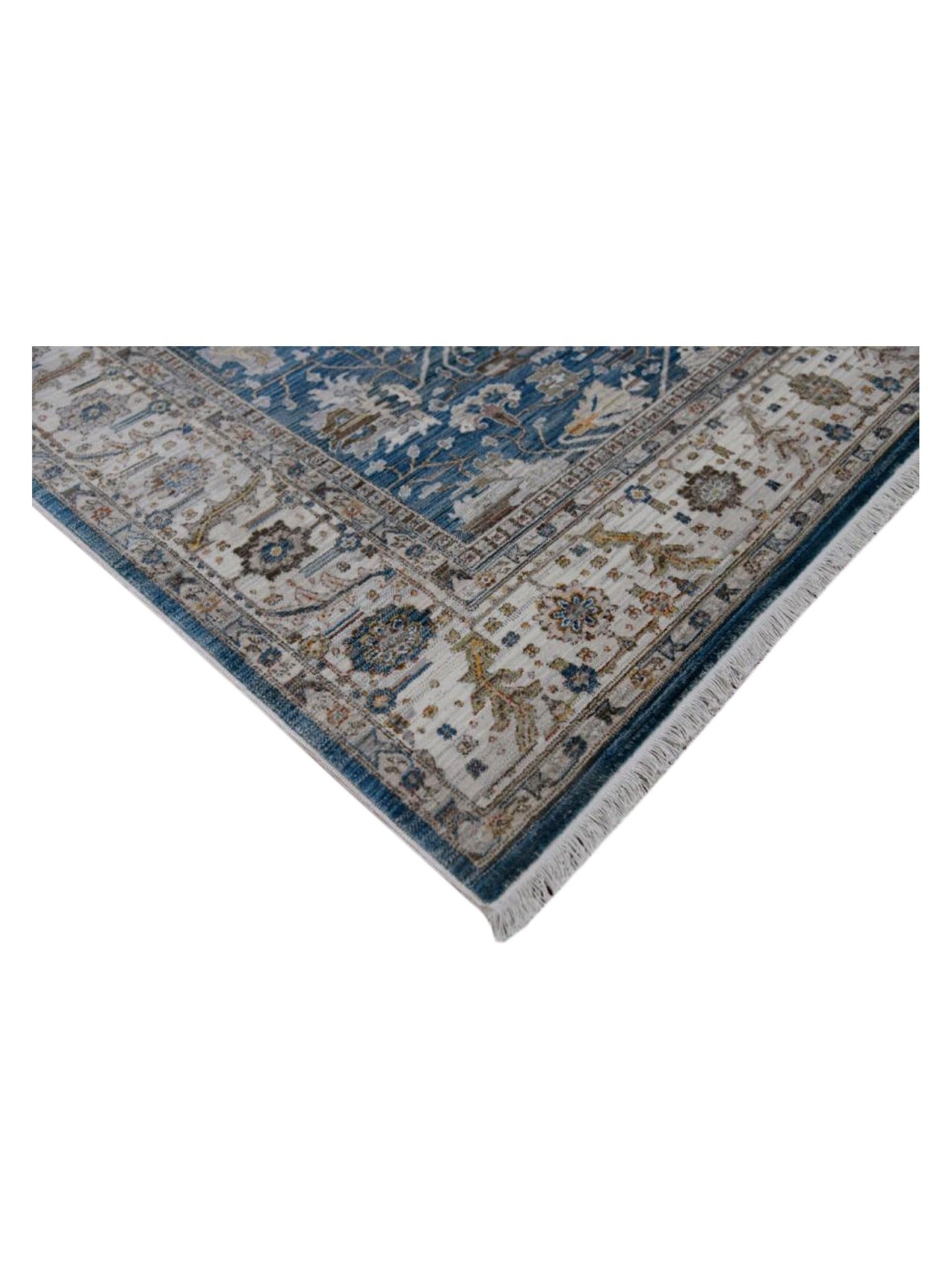 Limited Dolly DA - 205 NAVY BLUE IVORY Traditional Machinemade Rug - Rugs - Limited - Atlanta Designer Rugs