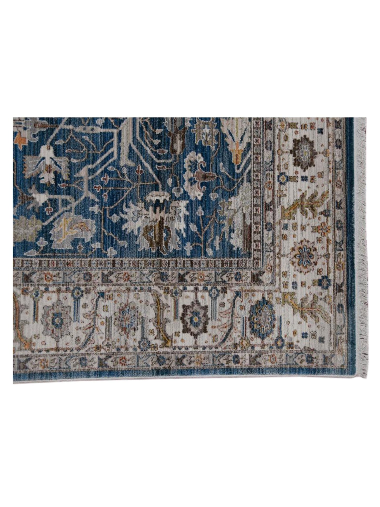 Limited Dolly DA - 205 NAVY BLUE IVORY Traditional Machinemade Rug - Rugs - Limited - Atlanta Designer Rugs