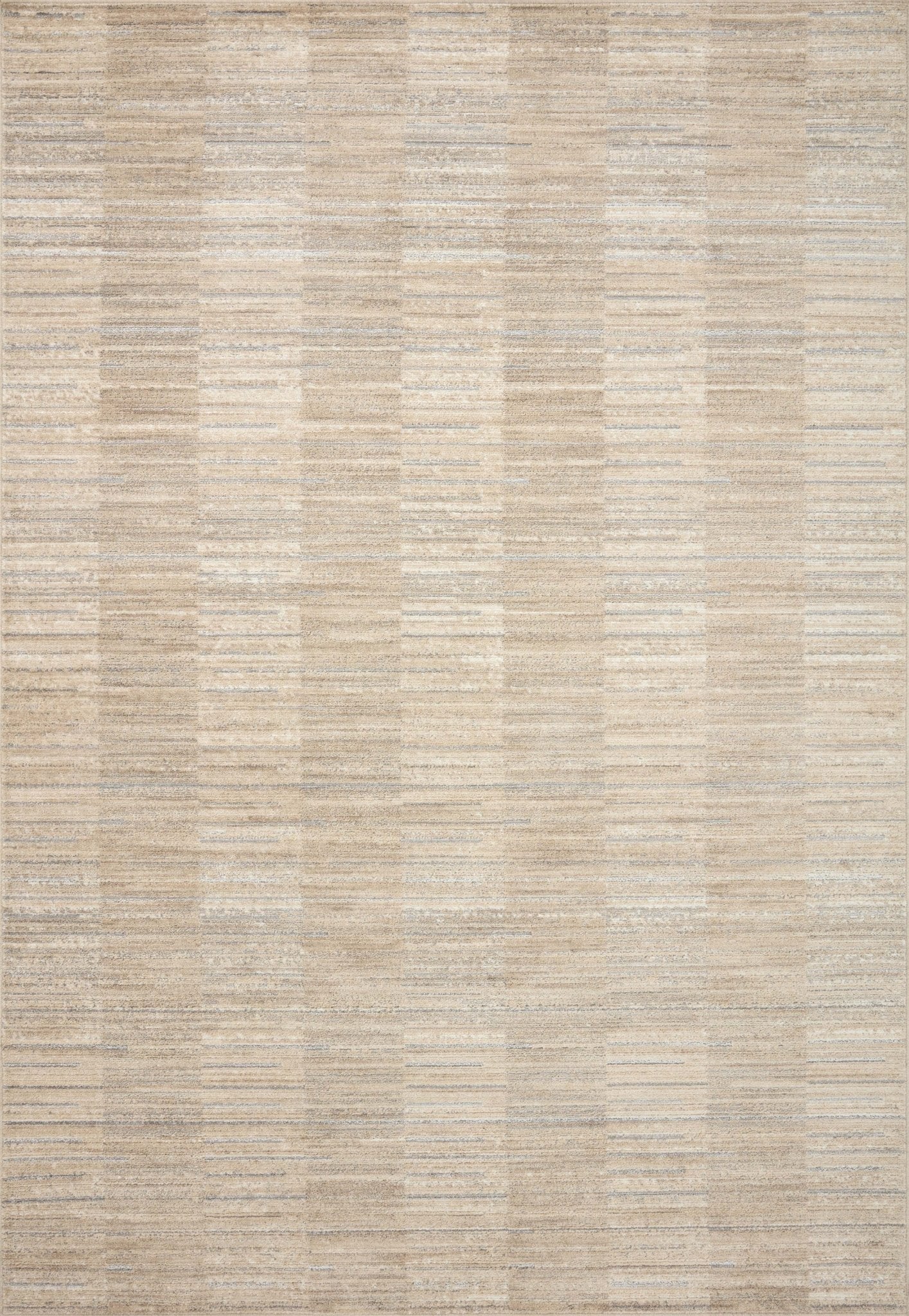 Loloi Arden ARD - 01 Natural Pebble Contemporary Power Loomed Rug - Rugs - Loloi - Atlanta Designer Rugs