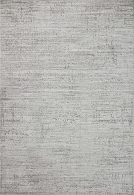 Loloi Arden RD - 02 Silver Contemporary Power Loomed Rug - Rugs - Loloi - Atlanta Designer Rugs