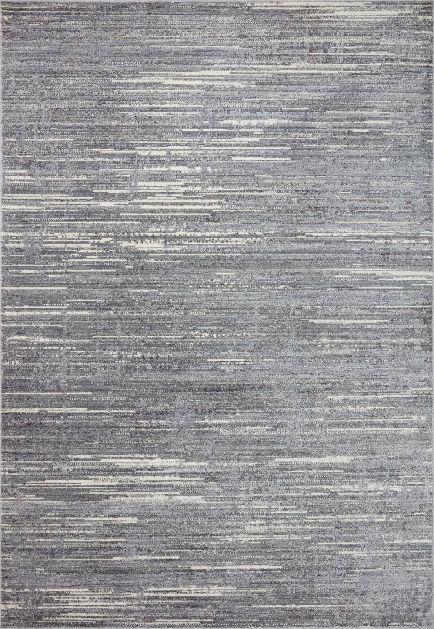 Loloi Arden ARD - 03 Grey Ivory Contemporary Power Loomed Rug - Rugs - Loloi - Atlanta Designer Rugs