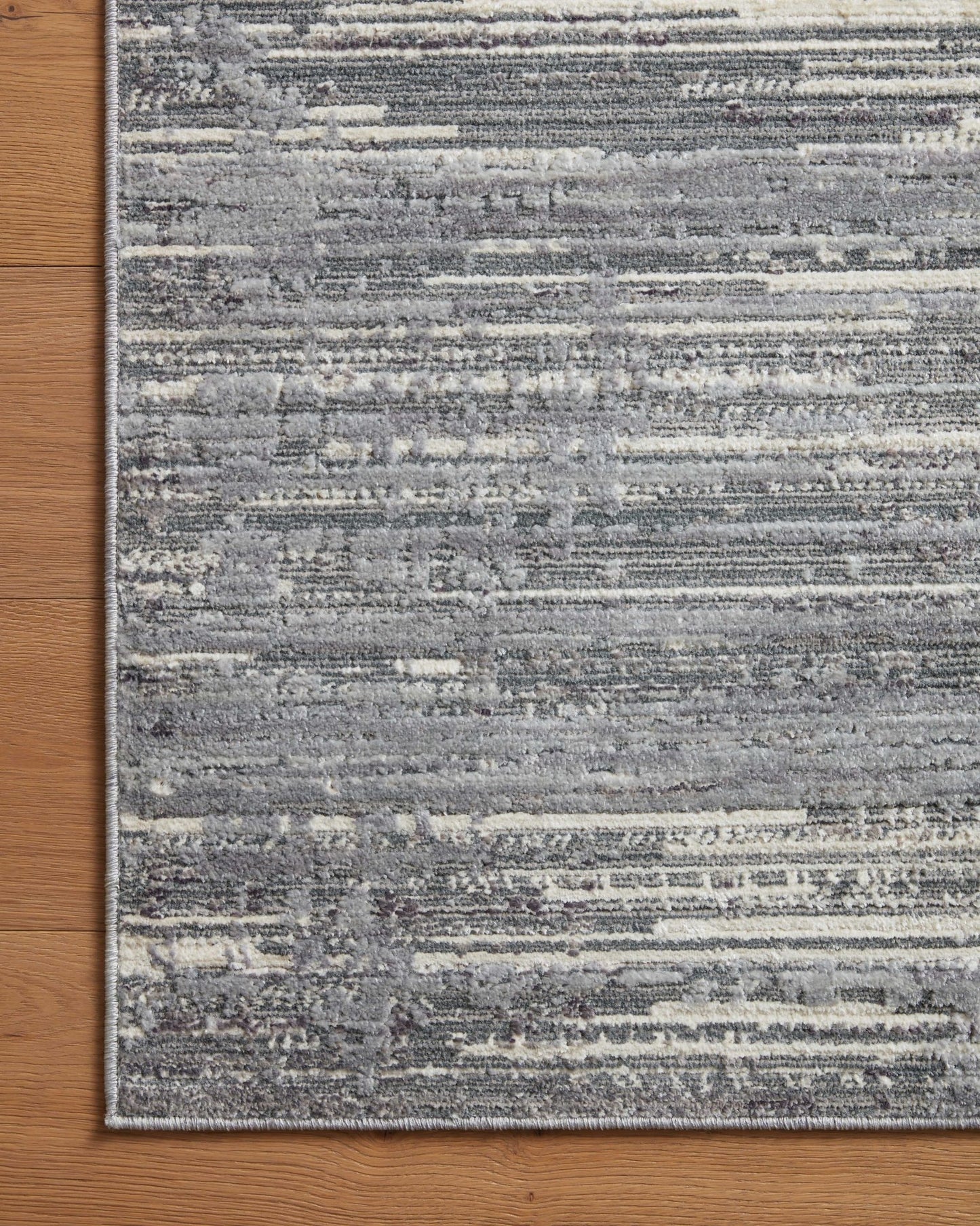 Loloi Arden ARD - 03 Grey Ivory Contemporary Power Loomed Rug - Rugs - Loloi - Atlanta Designer Rugs