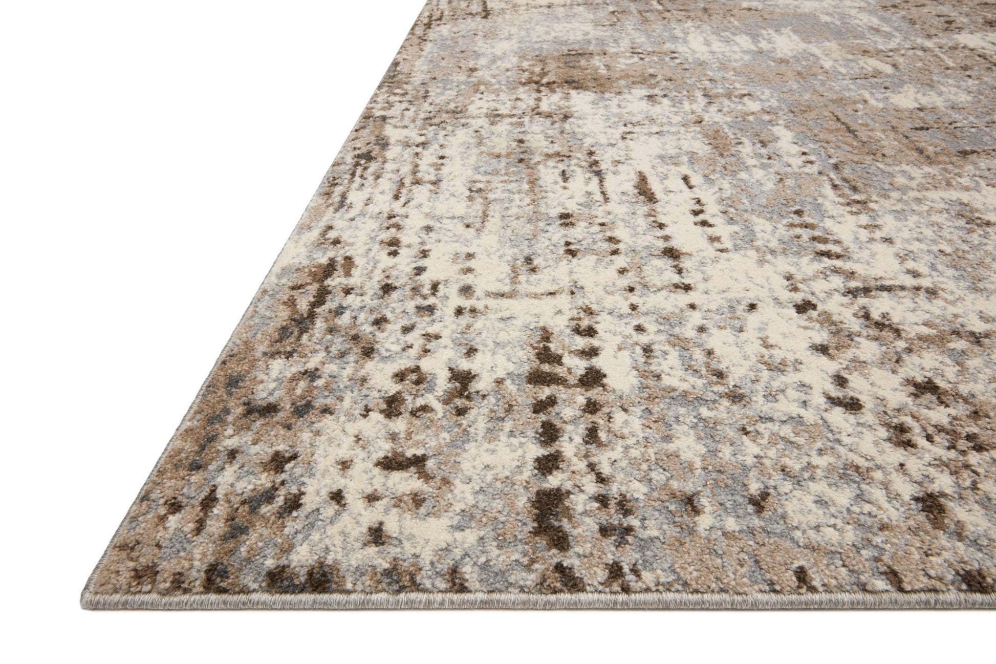 Loloi II Austen AUS - 01 Natural Mocha Contemporary Power Loomed Rug - Rugs - Loloi II - Atlanta Designer Rugs