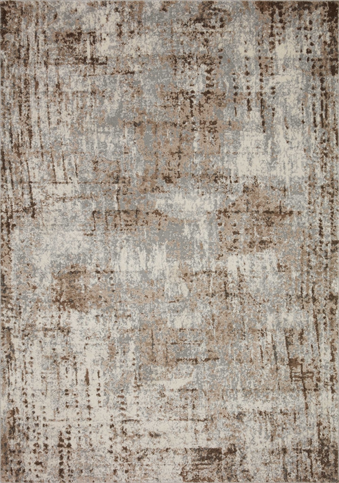 Loloi II Austen AUS - 01 Natural Mocha Contemporary Power Loomed Rug - Rugs - Loloi II - Atlanta Designer Rugs