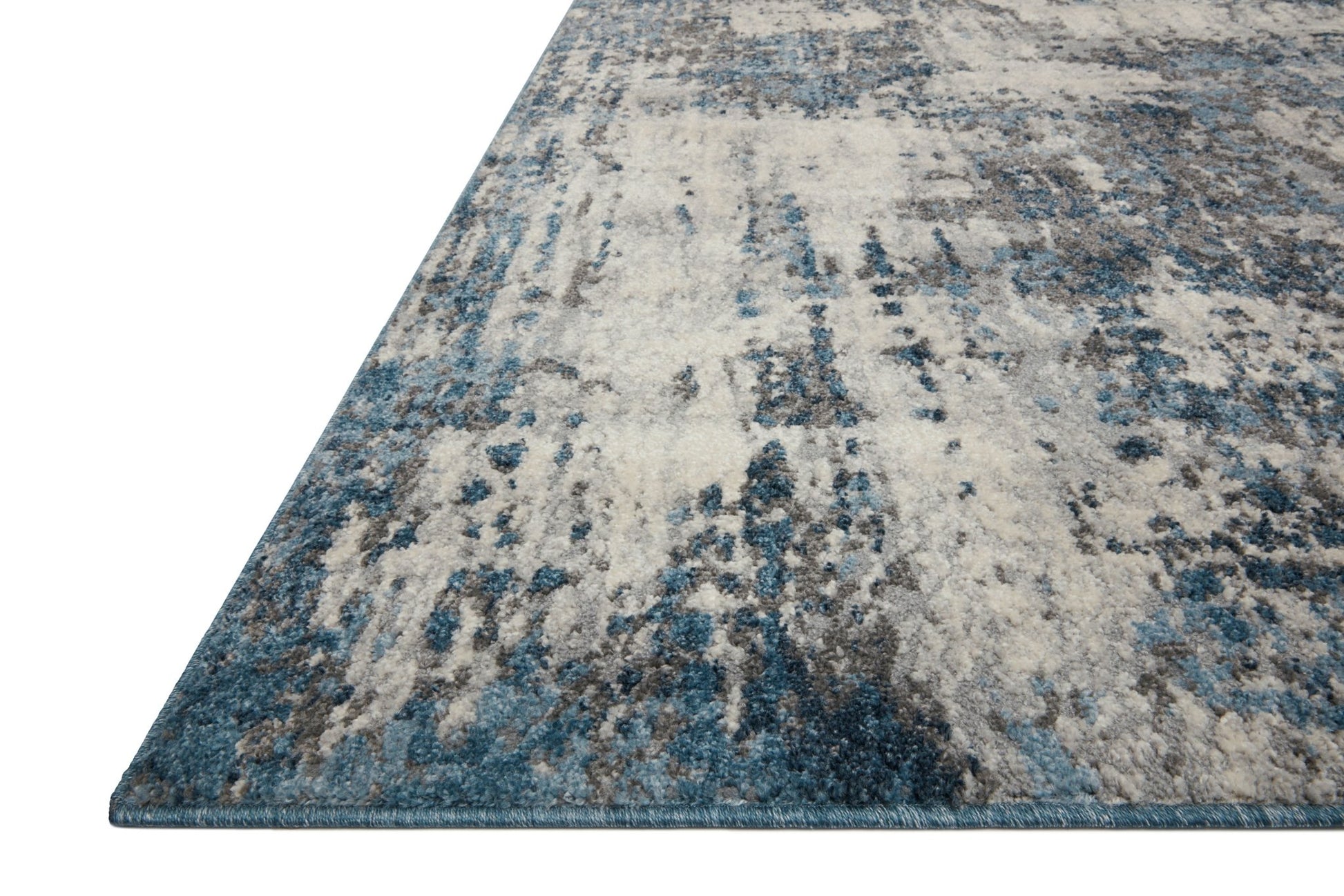 Loloi II Austen AUS - 01 Natural Ocean Contemporary Power Loomed Rug - Rugs - Loloi II - Atlanta Designer Rugs