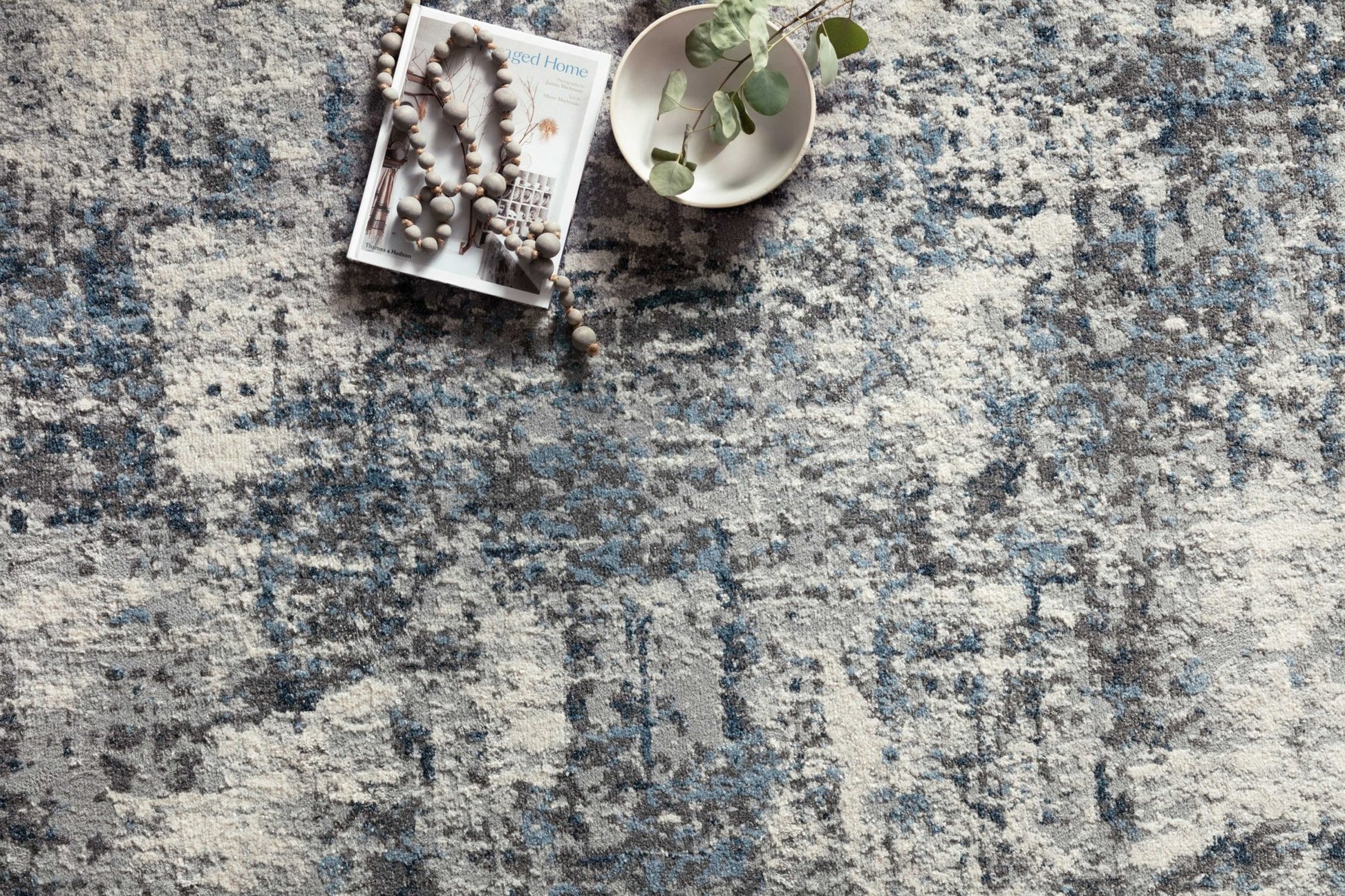 Loloi II Austen AUS - 01 Natural Ocean Contemporary Power Loomed Rug - Rugs - Loloi II - Atlanta Designer Rugs