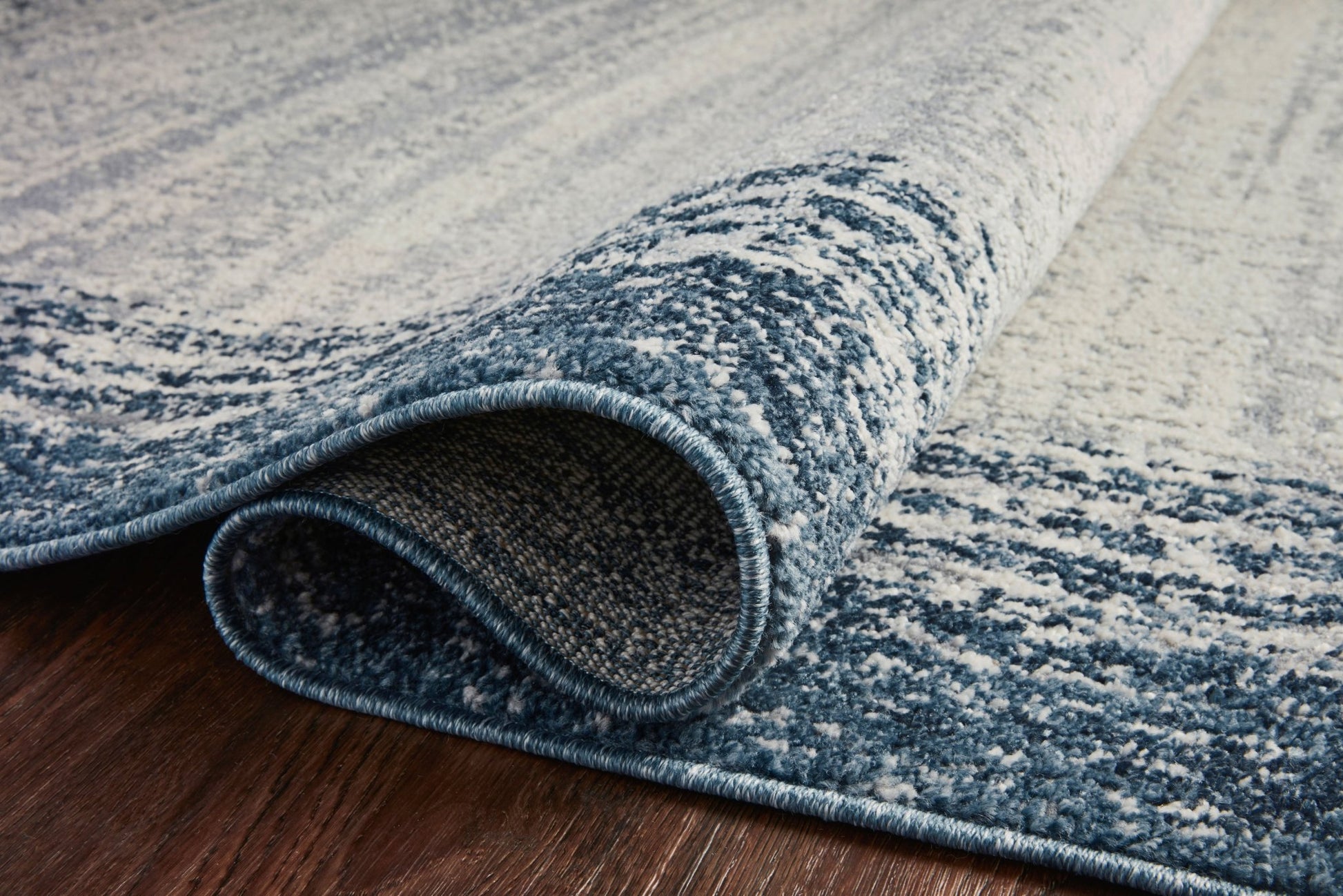 Loloi II Austen AUS - 02 Pebble Blue Contemporary Power Loomed Rug - Rugs - Loloi II - Atlanta Designer Rugs