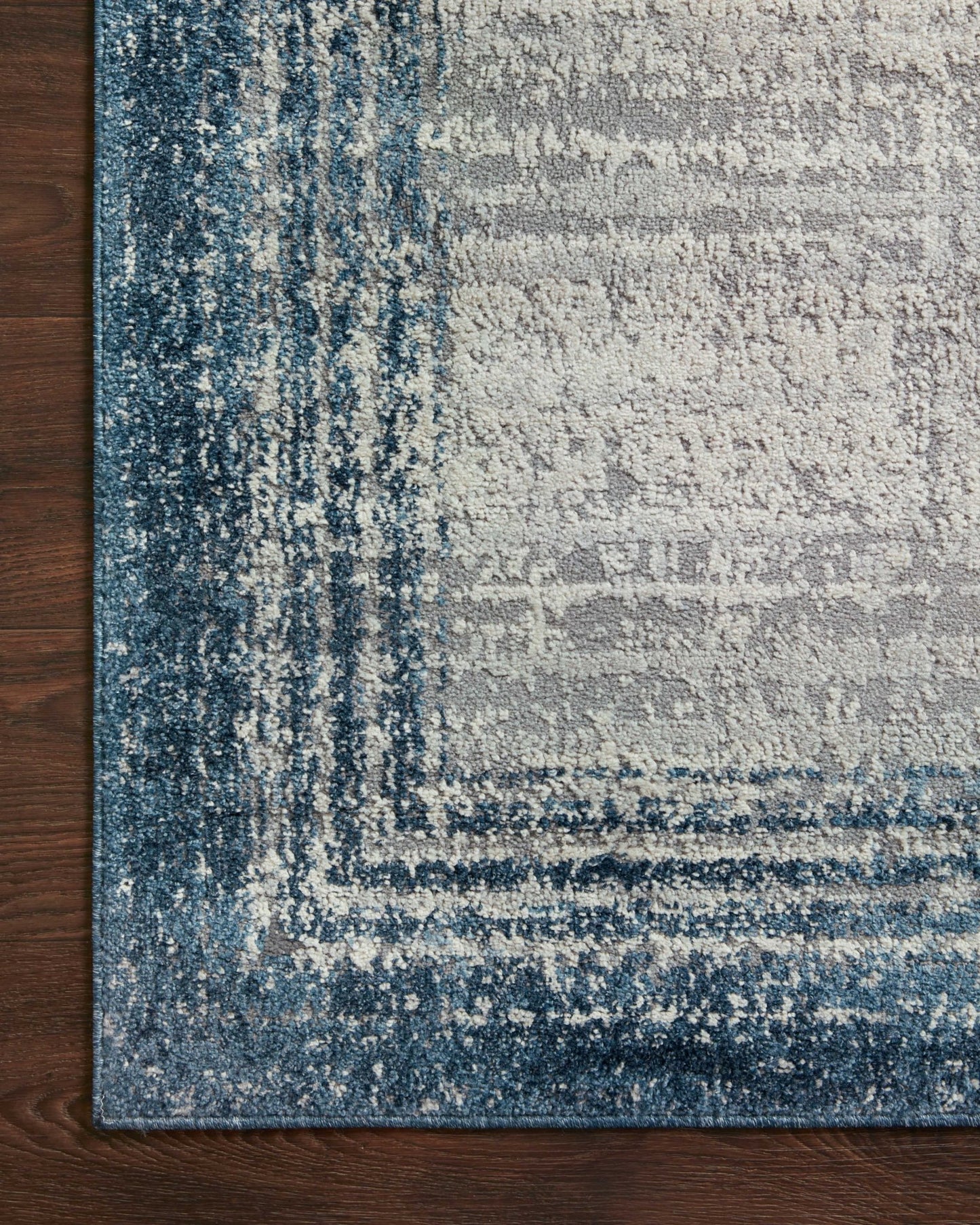 Loloi II Austen AUS - 02 Pebble Blue Contemporary Power Loomed Rug - Rugs - Loloi II - Atlanta Designer Rugs