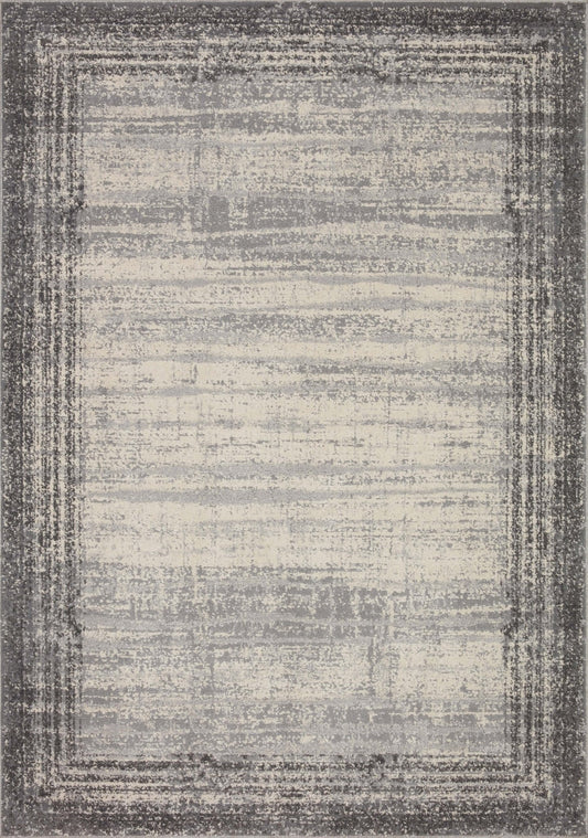 Loloi II Austen AUS - 02 Pebble Charcoal Contemporary Power Loomed Rug - Rugs - Loloi II - Atlanta Designer Rugs