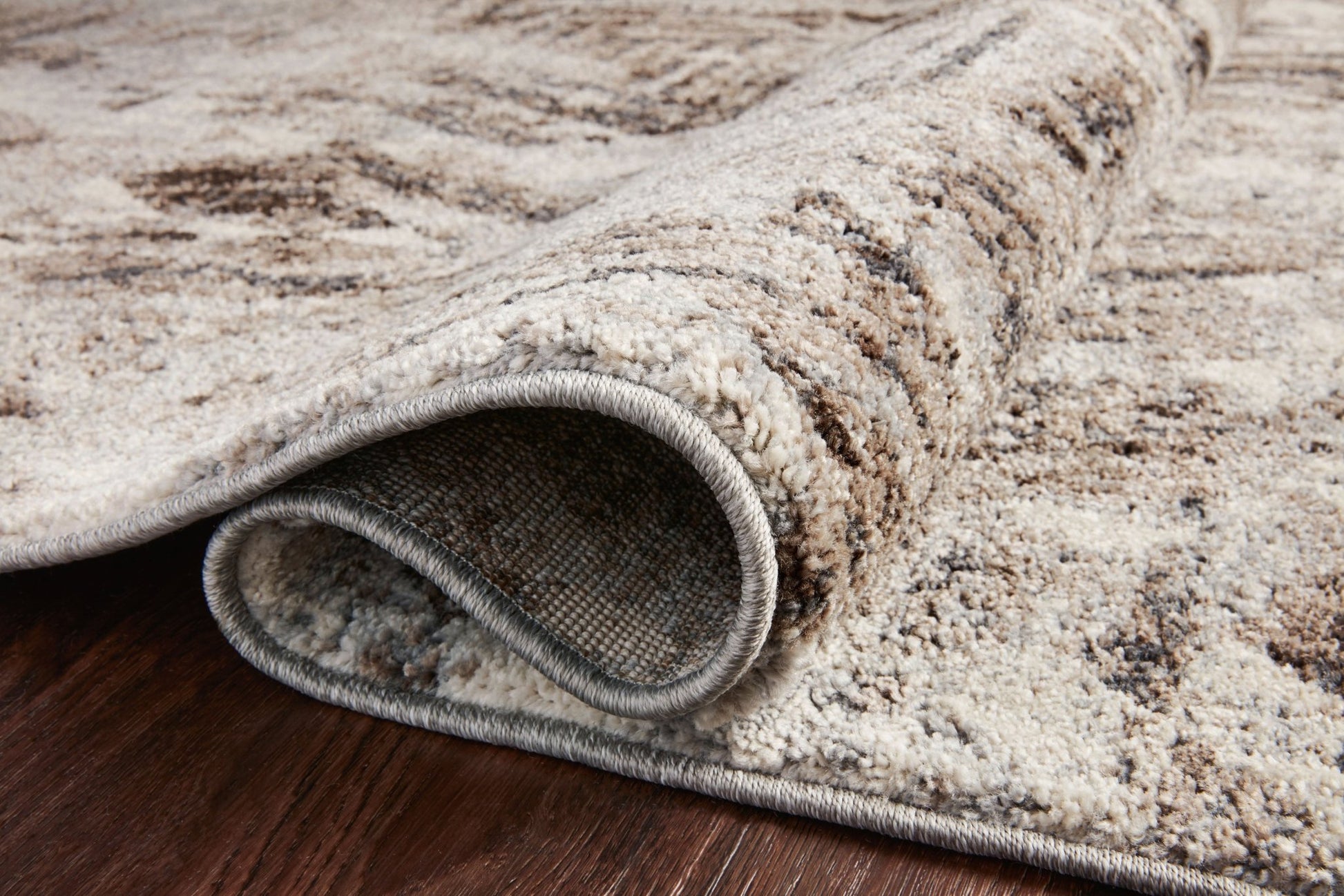 Loloi II Austen AUS - 03 Natural Mocha Contemporary Power Loomed Rug - Rugs - Loloi II - Atlanta Designer Rugs