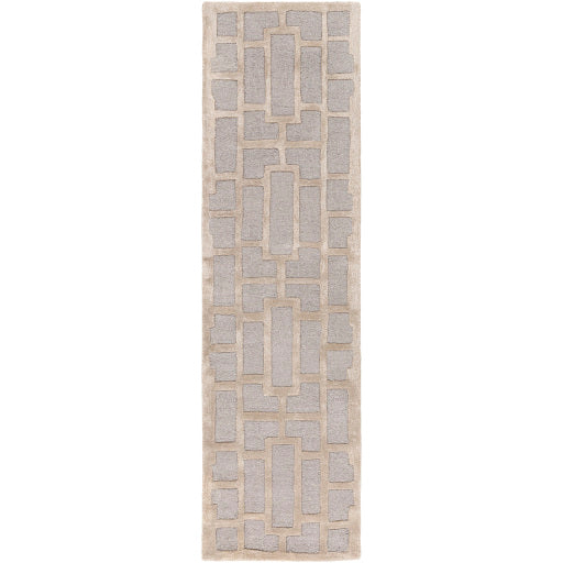 Surya Arise AWRS-2141 Light Gray Modern Tufted Rug