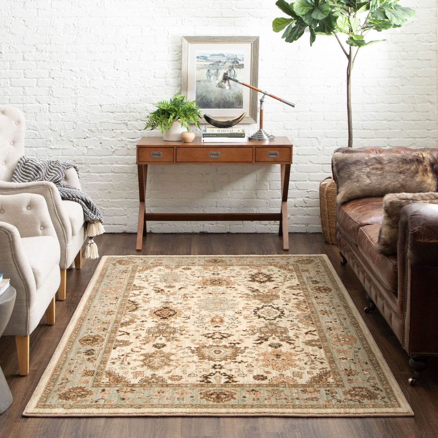 Karastan Euphoria 90639 Cream Traditional Machinemade Rug - Rugs - Karastan - Atlanta Designer Rugs