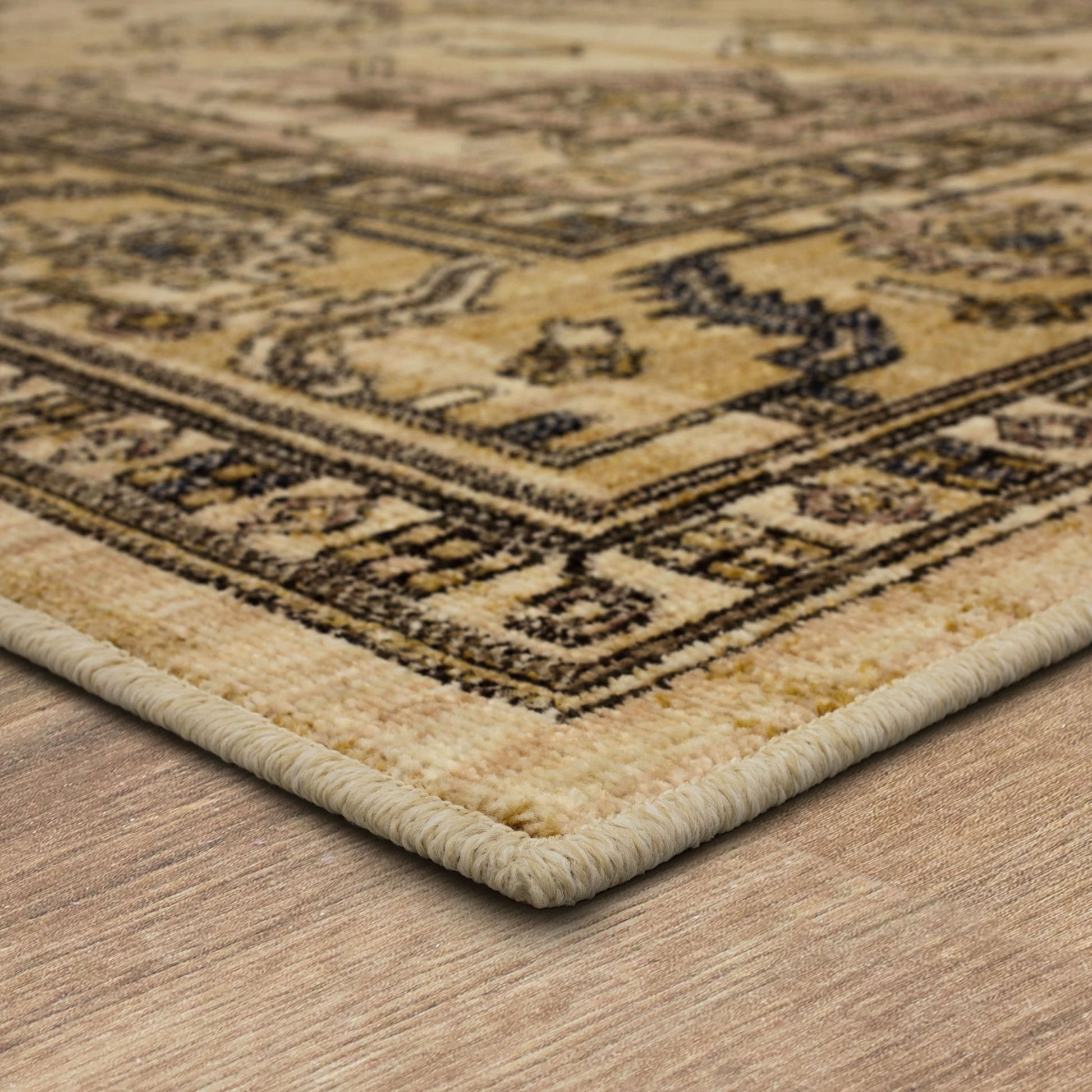 Karastan Bedouin 92598 Gold Traditional Machinemade Rug - Rugs - Karastan - Atlanta Designer Rugs