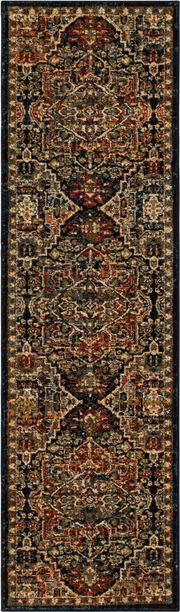 Karastan Spice Market 90807 Sapphire Traditional Machinemade Rug - Rugs - Karastan - Atlanta Designer Rugs