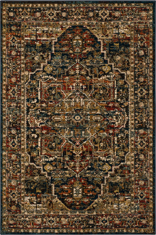 Karastan Spice Market 90807 Sapphire Traditional Machinemade Rug - Rugs - Karastan - Atlanta Designer Rugs