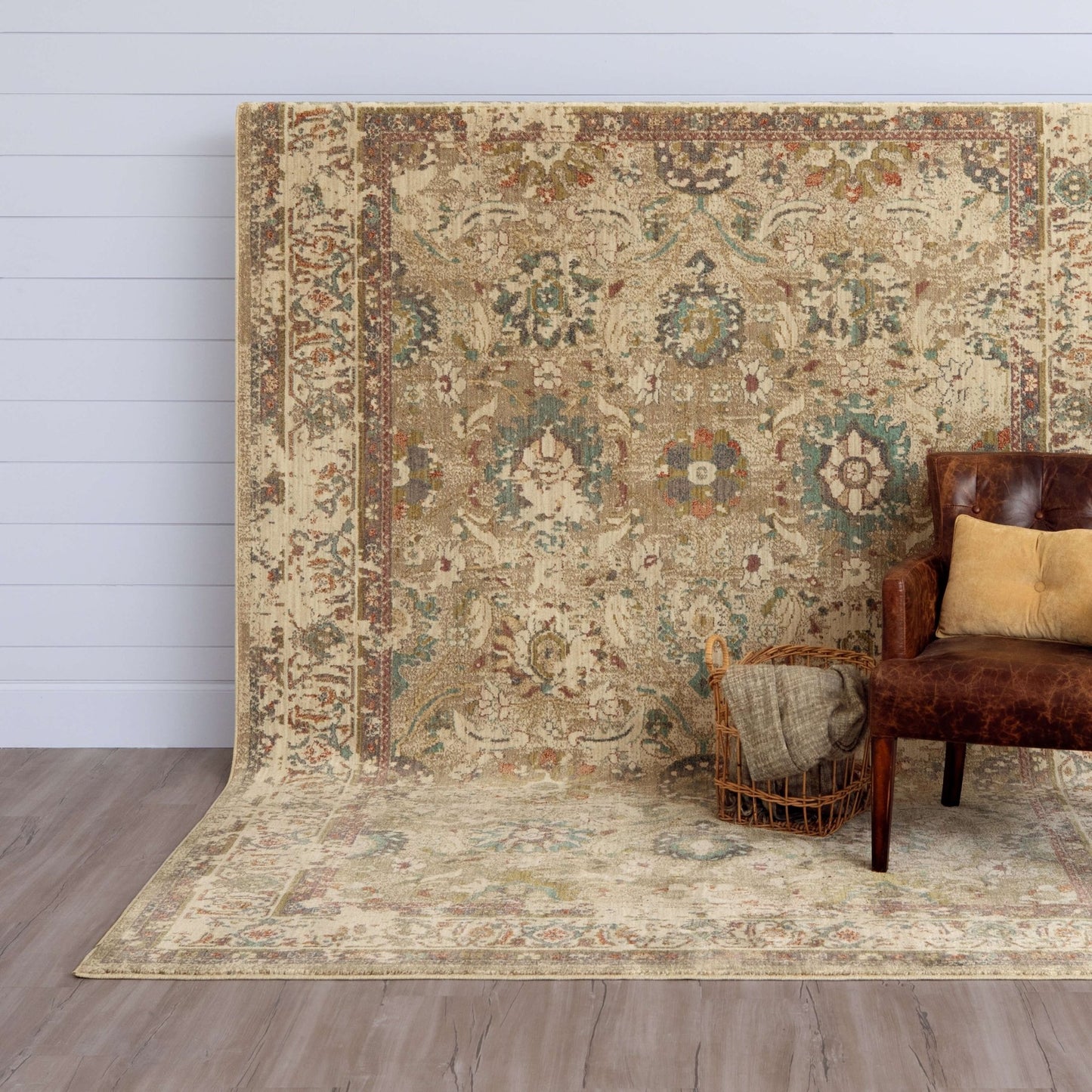 Karastan Estate 92300 Beige Traditional Machinemade Rug - Rugs - Karastan - Atlanta Designer Rugs