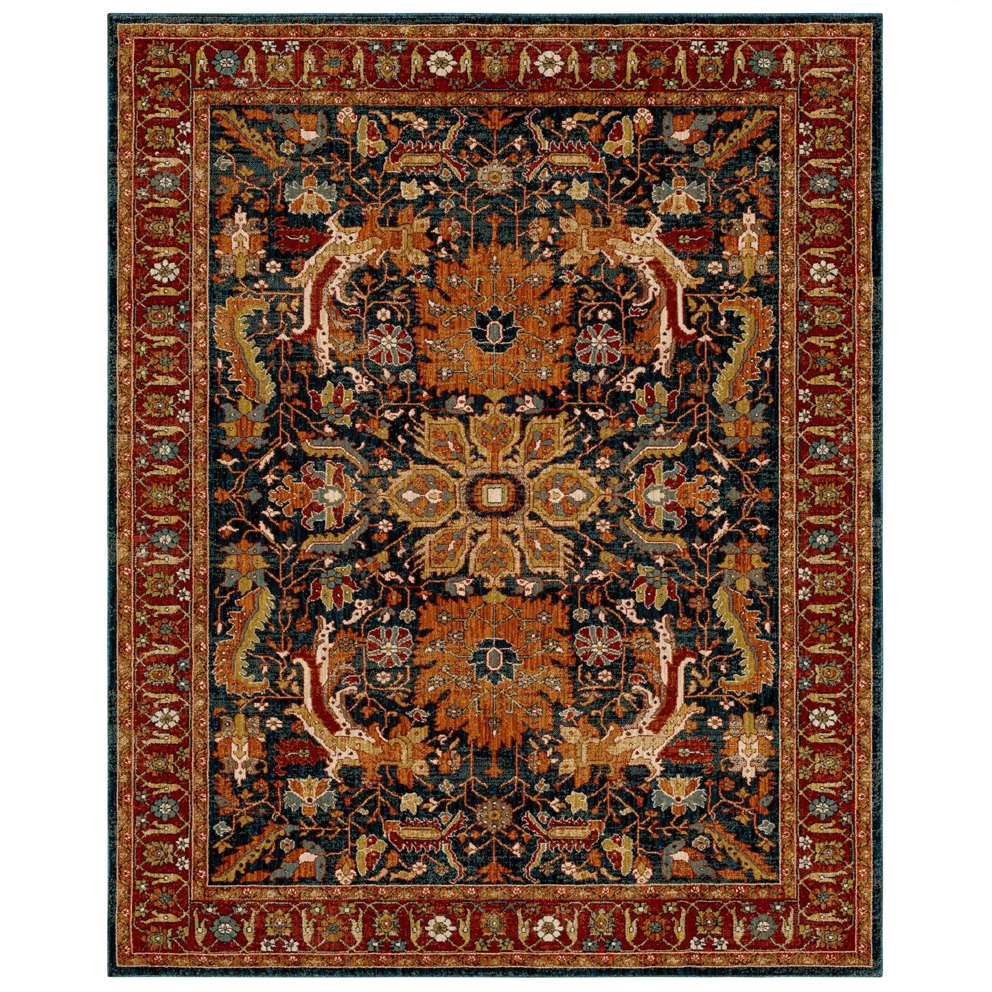 Bobby Berk Bobby Berk by Karastan (Series 1) 92433 Sapphire Traditional Machinemade Rug - Rugs - Bobby Berk - Atlanta Designer Rugs