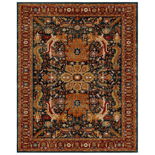 Bobby Berk Bobby Berk by Karastan (Series 1) 92433 Sapphire Traditional Machinemade Rug - Rugs - Bobby Berk - Atlanta Designer Rugs