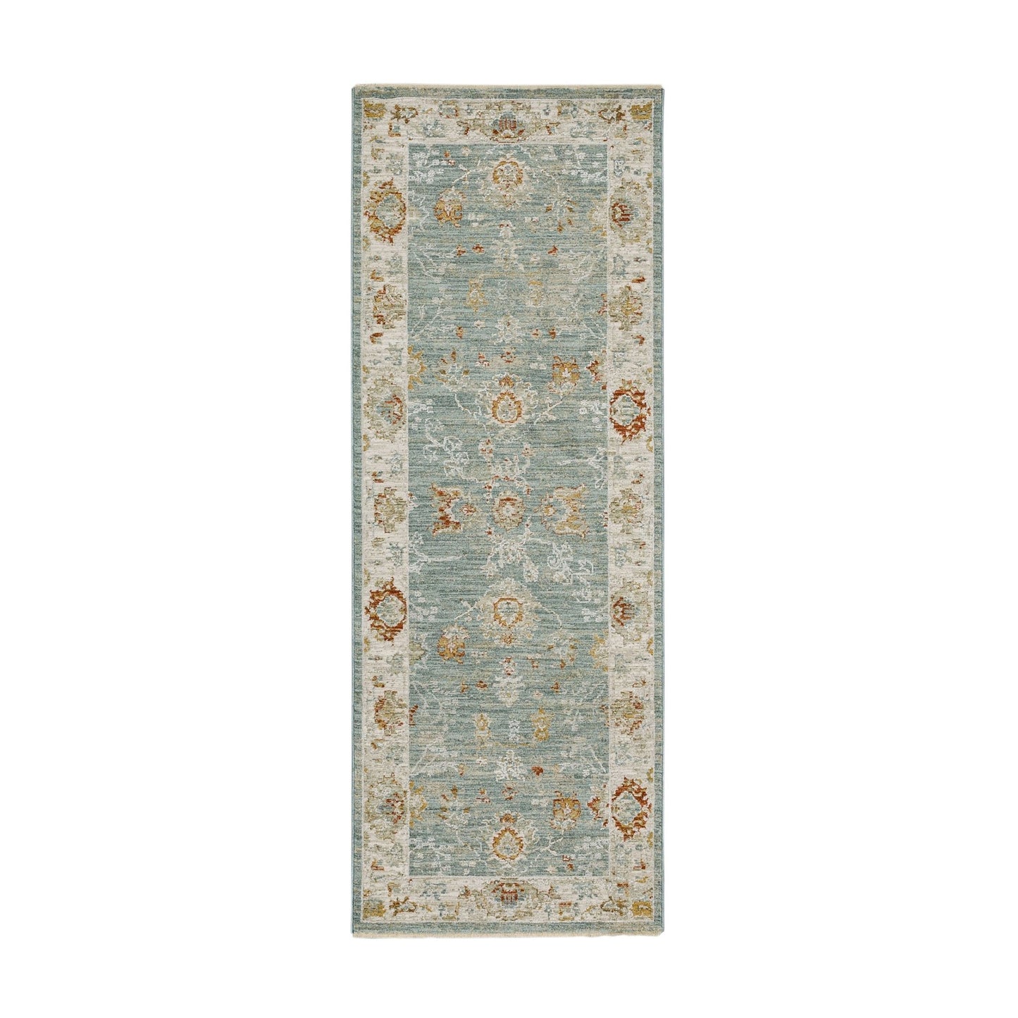 Karastan Adalia RG849 Blue Traditional Machinemade Rug - Rugs - Karastan - Atlanta Designer Rugs