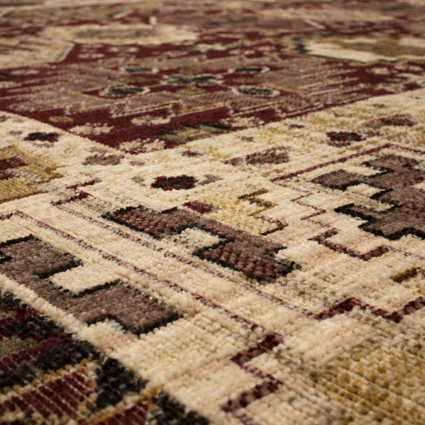 Karastan Bedouin 92594 Cabernet Traditional Machinemade Rug - Rugs - Karastan - Atlanta Designer Rugs