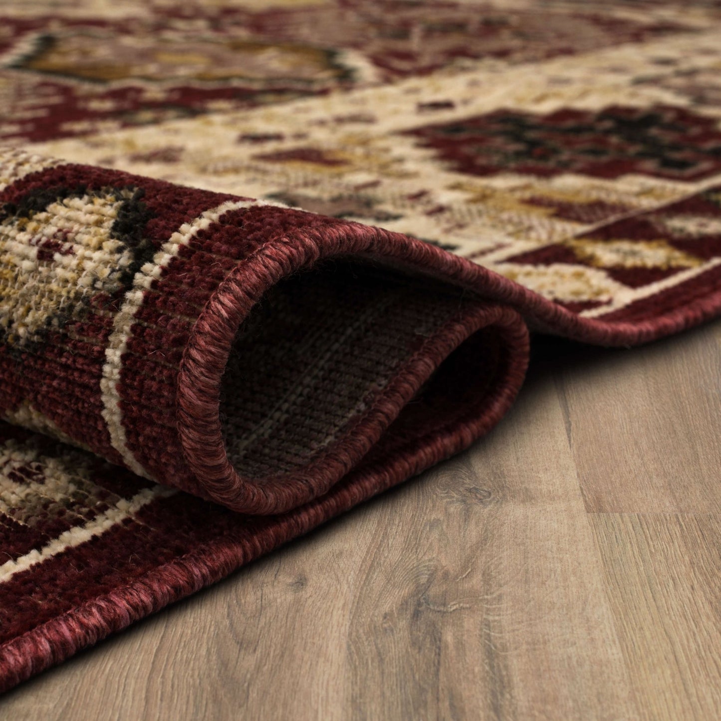 Karastan Bedouin 92594 Cabernet Traditional Machinemade Rug - Rugs - Karastan - Atlanta Designer Rugs