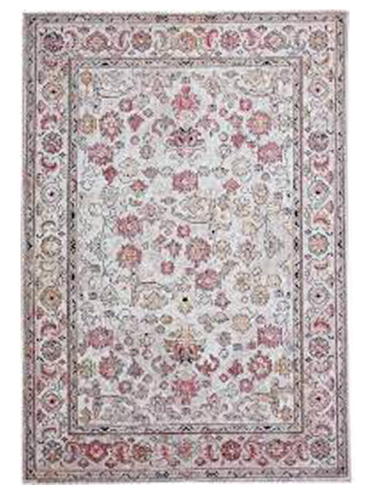 Feizy Armant 3945F Pink Ivory Traditional Machine Woven Rug - Rugs - Feizy - Atlanta Designer Rugs