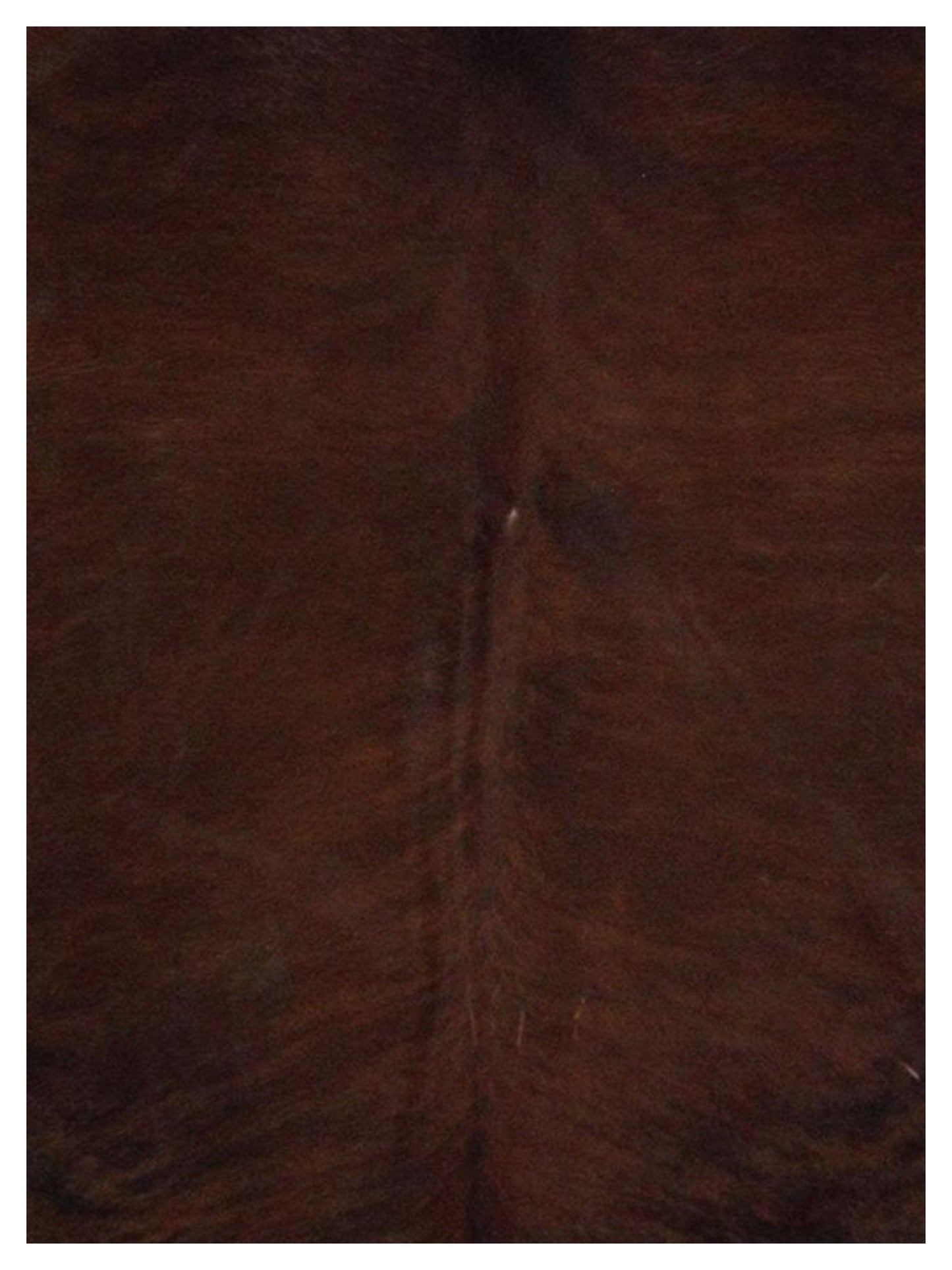 Artisan Claire  Mocha Ivory Hair on Hide Cowhide Shape Rug