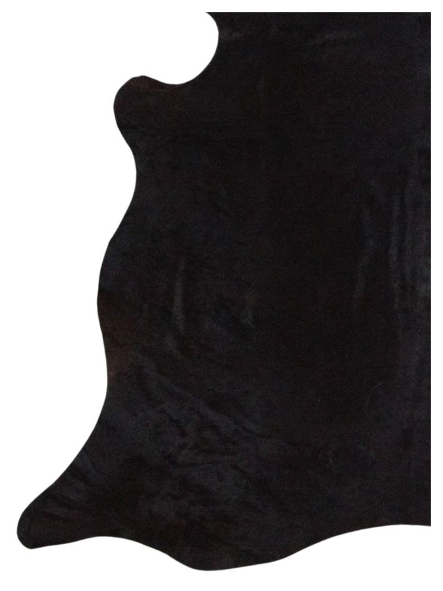 Artisan Claire  Espresso Espresso Hair on Hide Cowhide Shape Rug