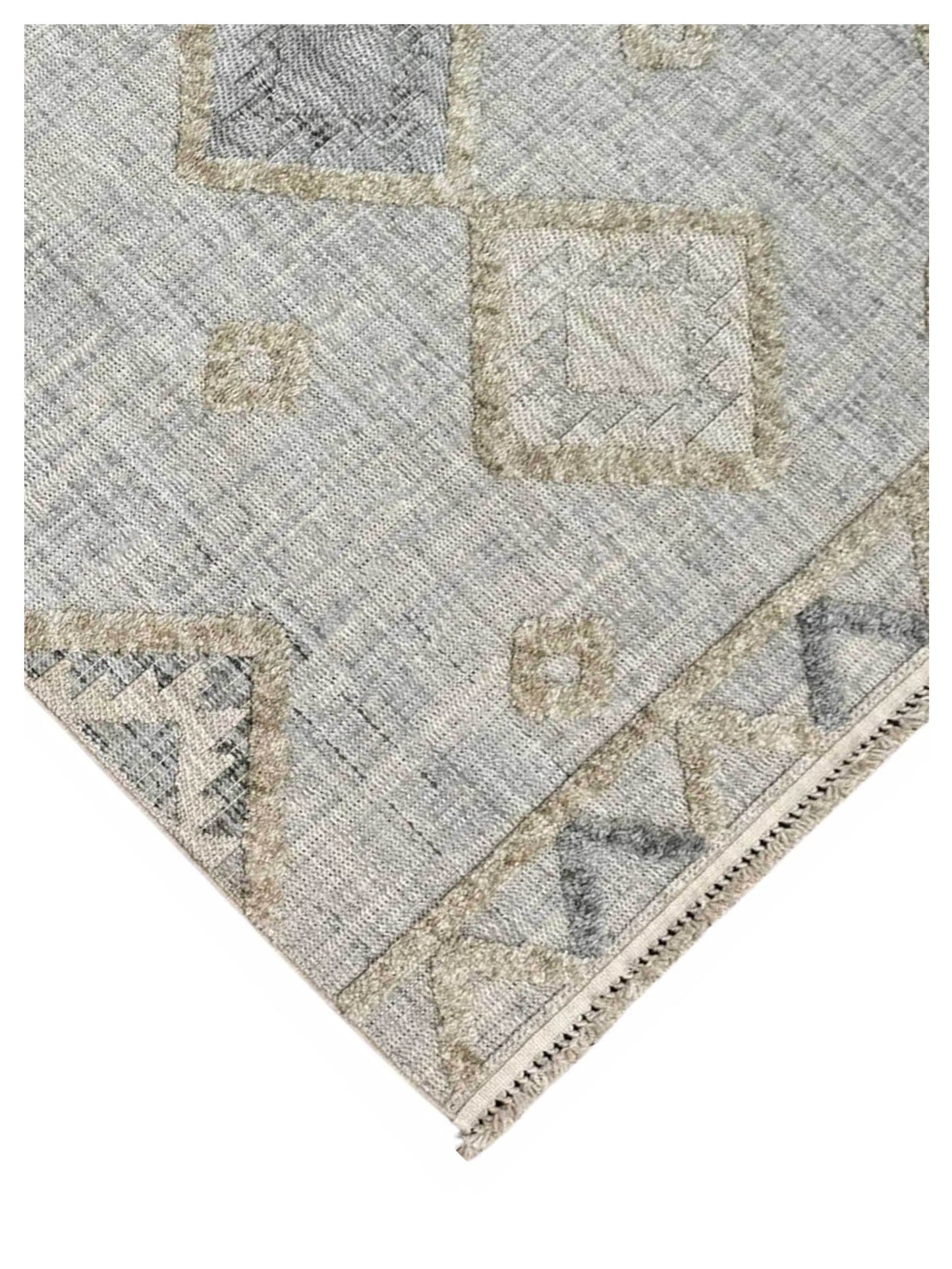 Artisan Stana  Aqua   Machinemade Rug