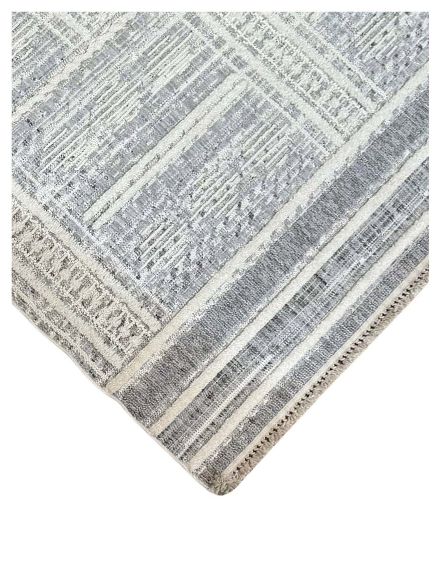 Artisan Stana  Grey Natural  Machinemade Rug