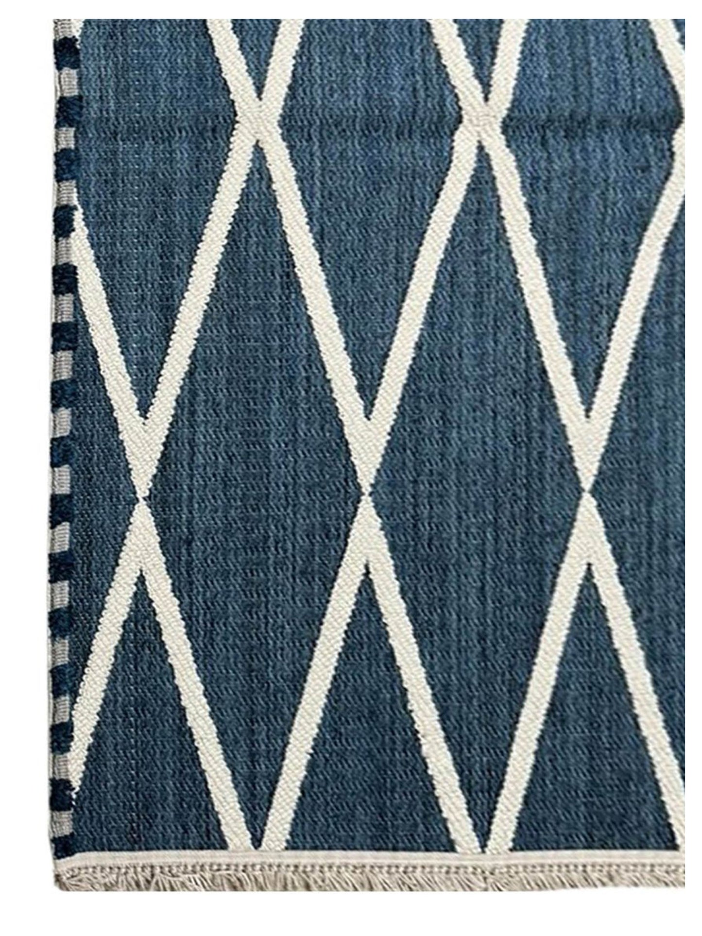 Artisan Stana  Teal Blue  Machinemade Rug