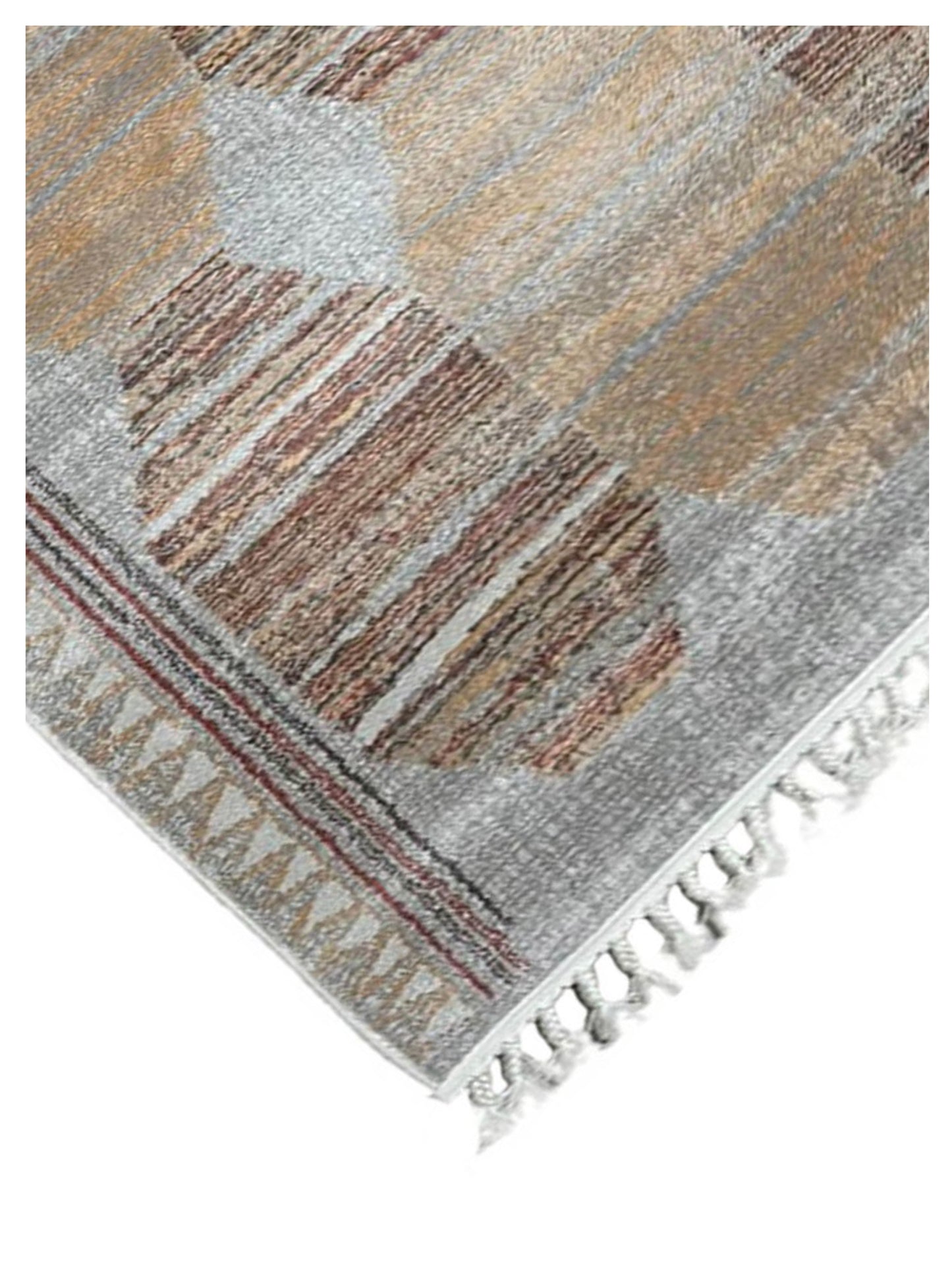 Artisan Stana  White Multi  Machinemade Rug