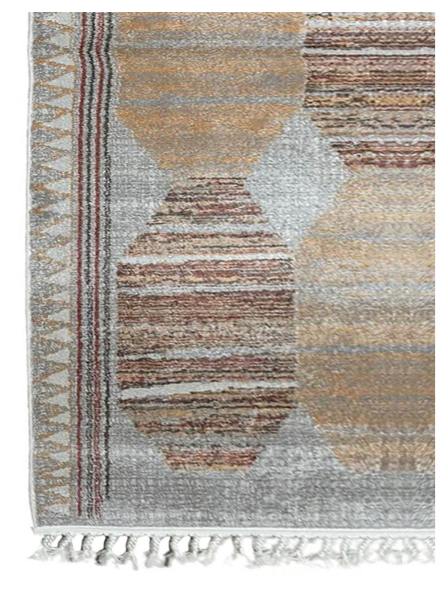 Artisan Stana  White Multi  Machinemade Rug