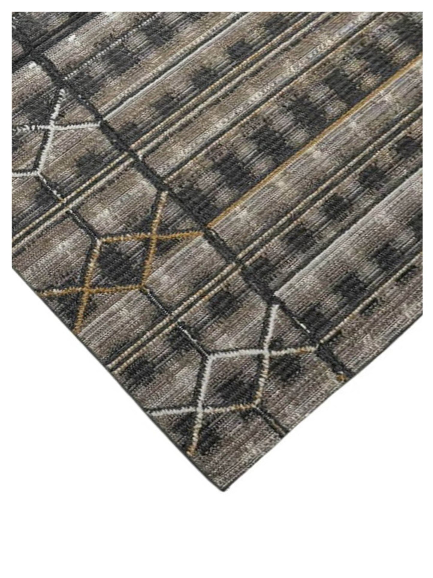 Artisan Stana  Brown   Machinemade Rug