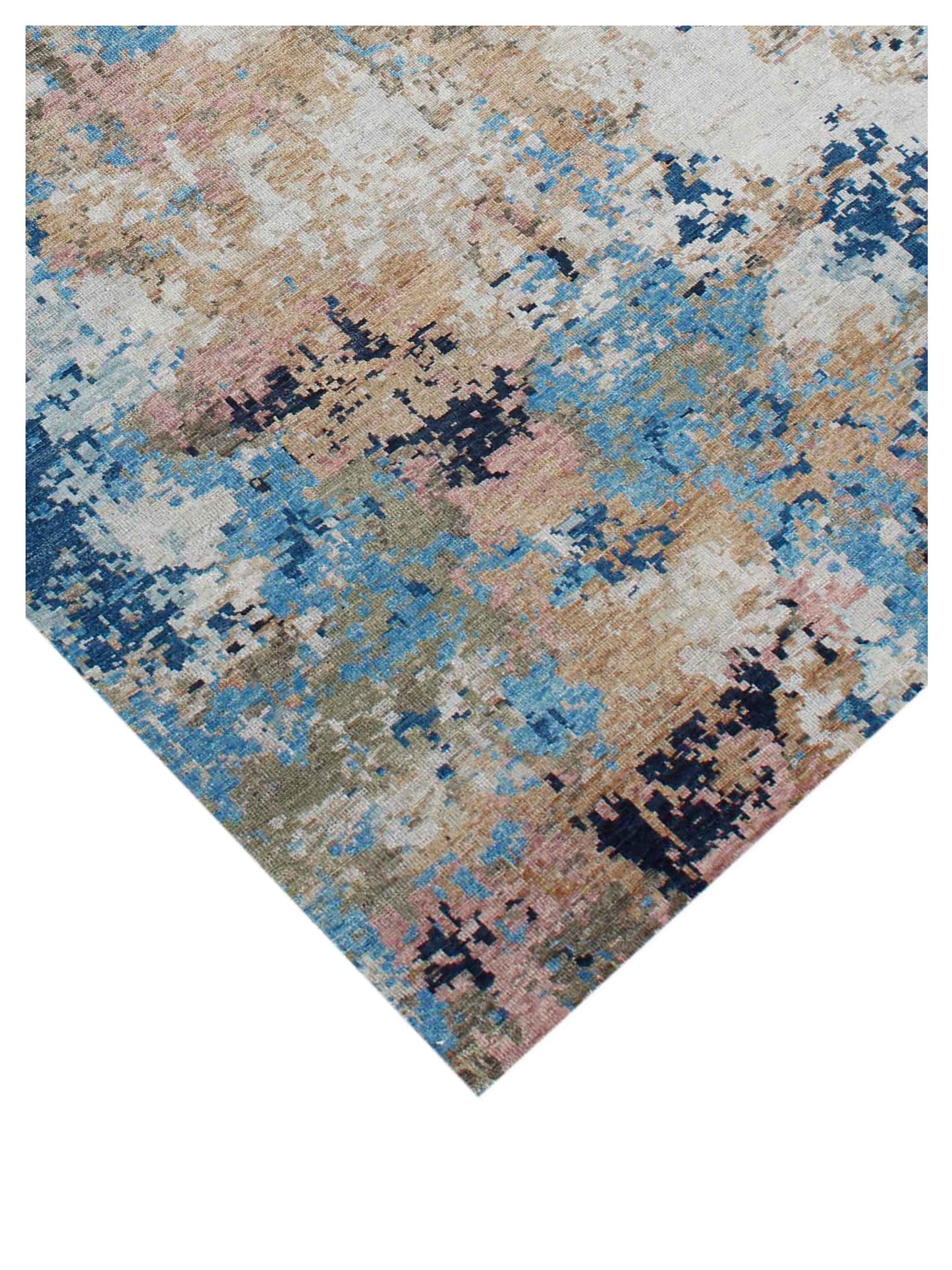 Artisan Hudson  Lt.Blue Beige Transitional  Rug