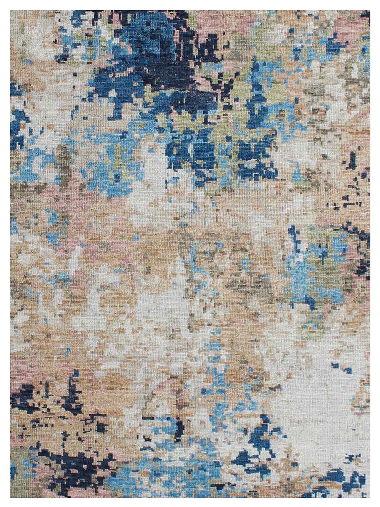 Artisan Hudson  Lt.Blue Beige Transitional  Rug