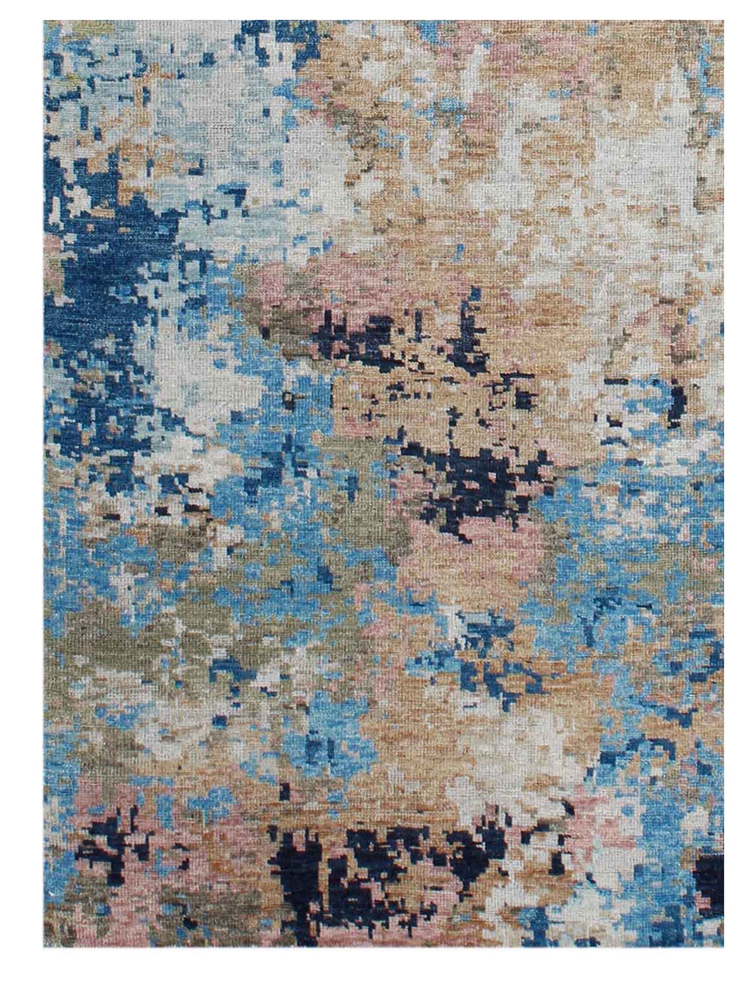 Artisan Hudson  Lt.Blue Beige Transitional  Rug