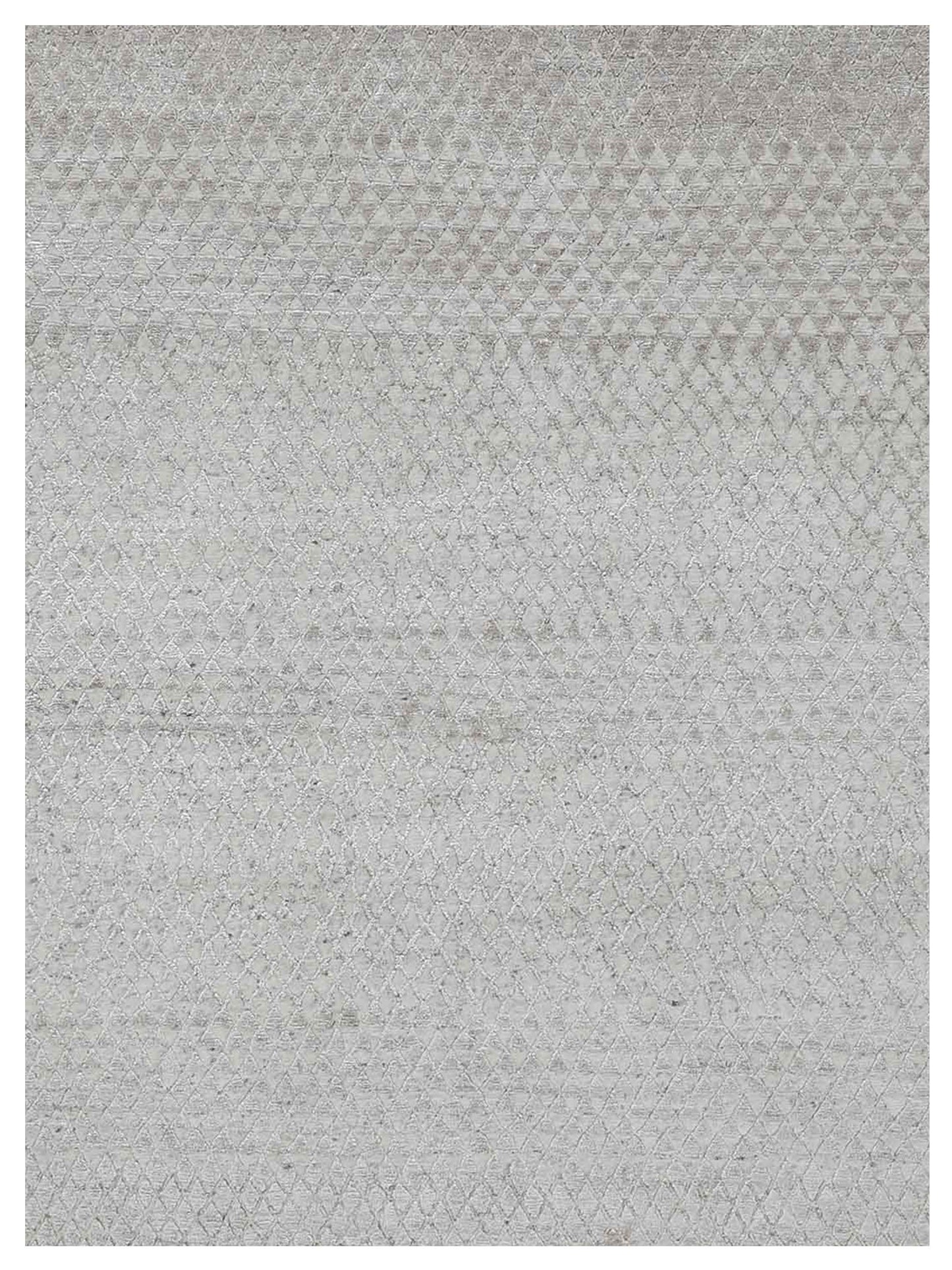 Artisan Mary  Ivory  Contemporary Knotted Rug