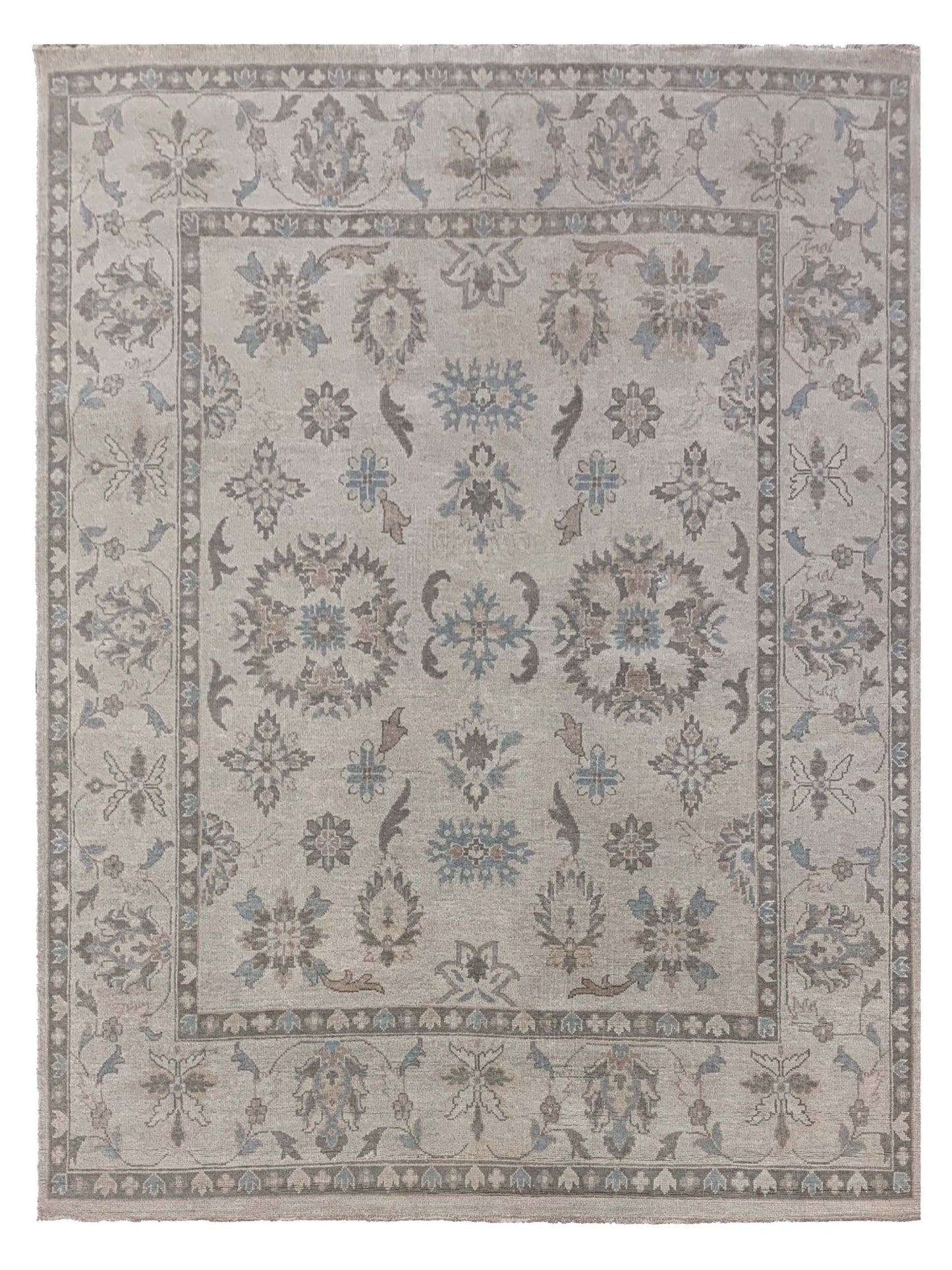 Artisan Emma Ivory Traditional Knotted Rug - Rugs - Artisan - Atlanta Designer Rugs