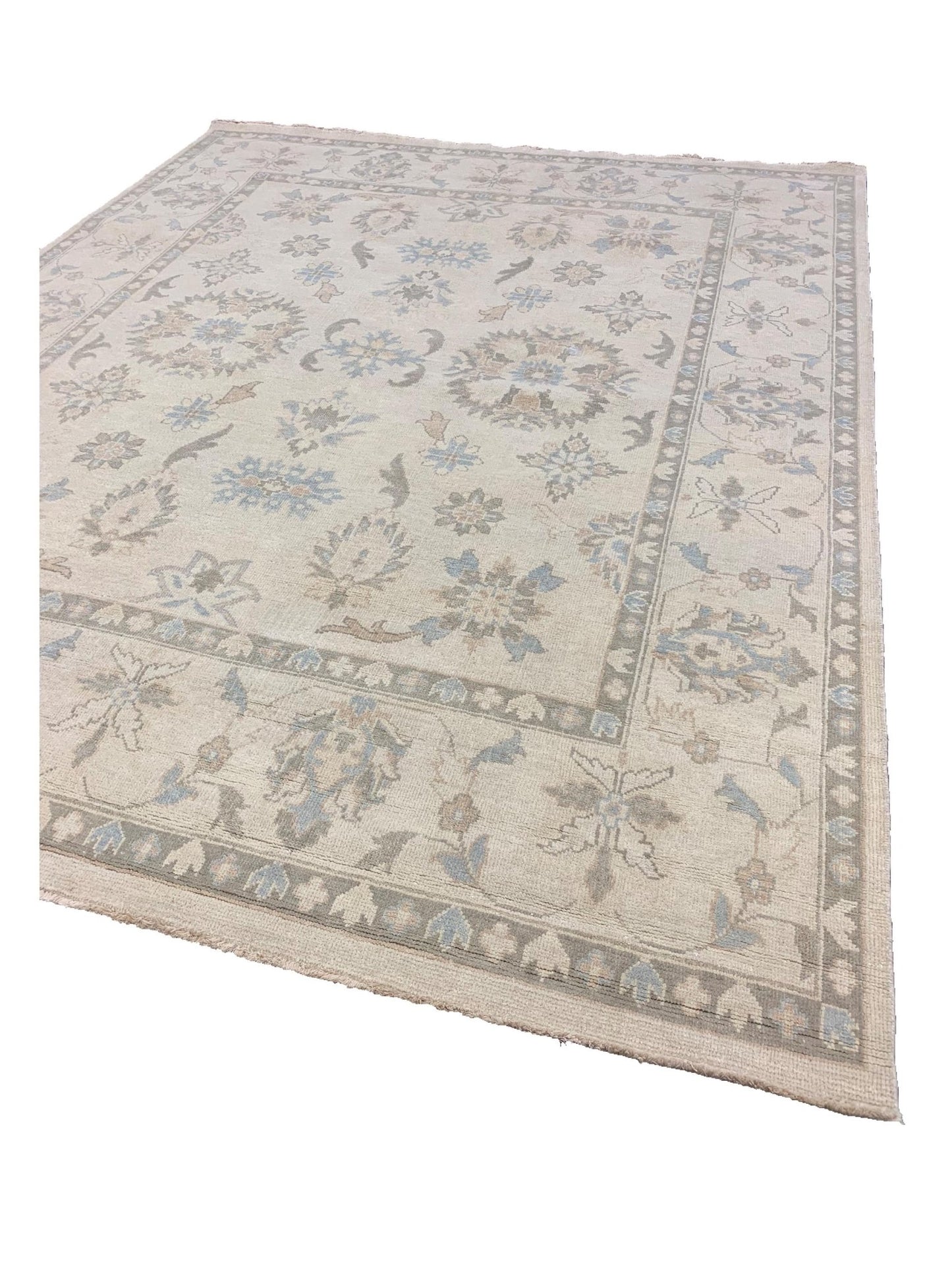 Artisan Emma Ivory Traditional Knotted Rug - Rugs - Artisan - Atlanta Designer Rugs